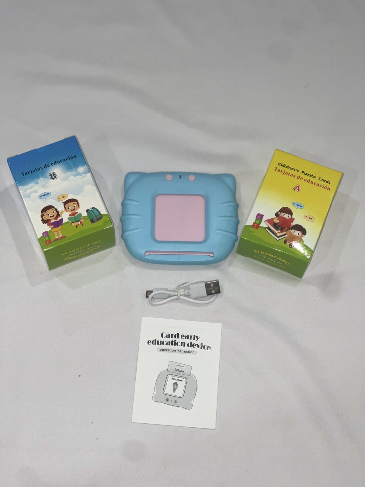510 Sight Words Talking Flash Cards Toddler Toys Pocket Speech for Toddlers