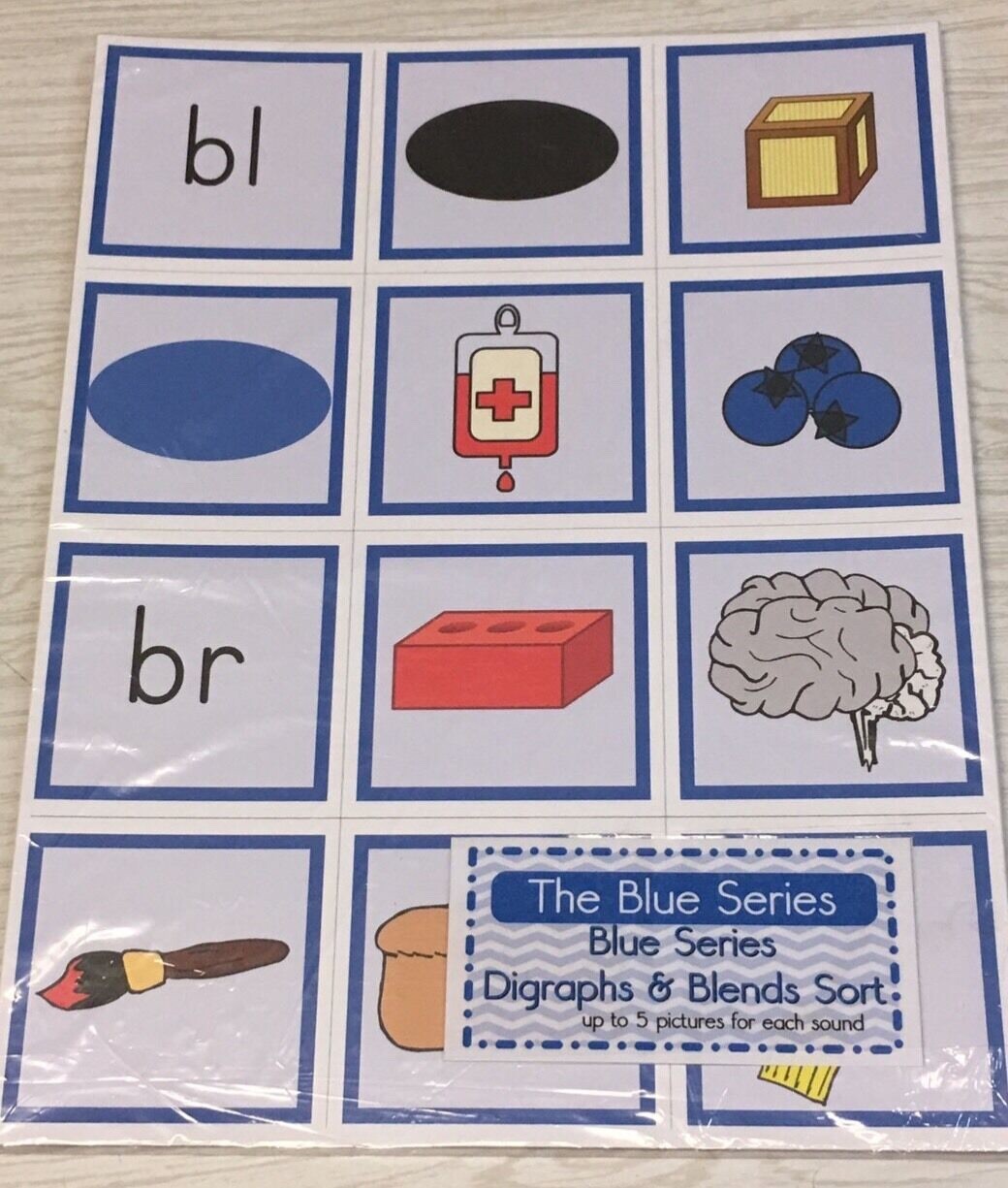 Custom bundle- The Blue Series – Picture Sound Bundle – Montessori