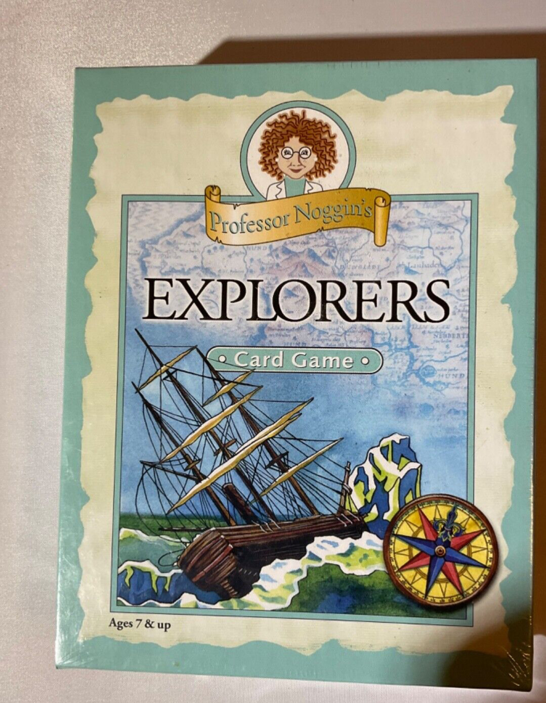 Professor Noggin’s EXPLORERS Card Game Educational Trivia (age 7+) New & Sealed