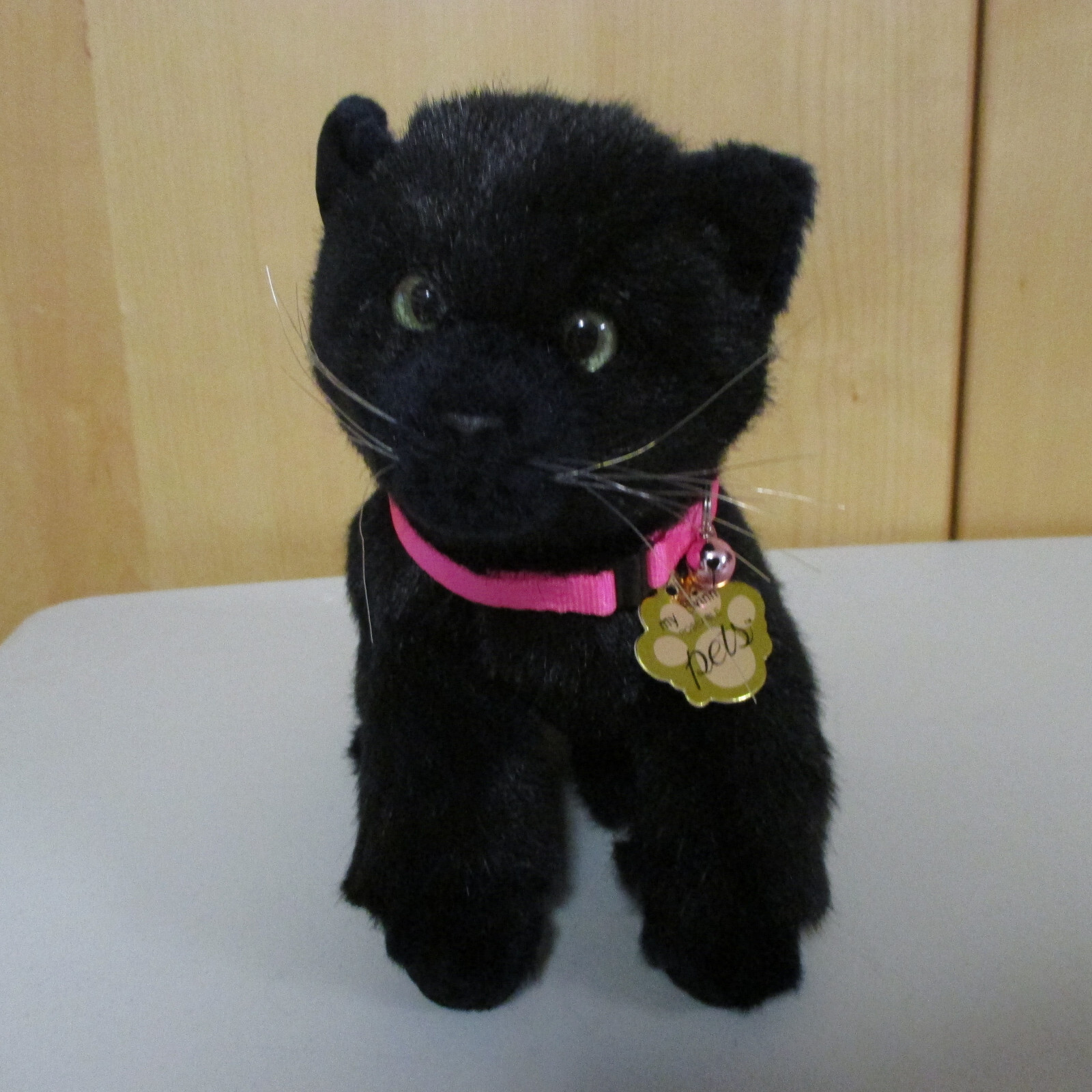 My Twinn Poseable Pets Cats – Choice of Siamese or Black Kitten Realistic 8 in