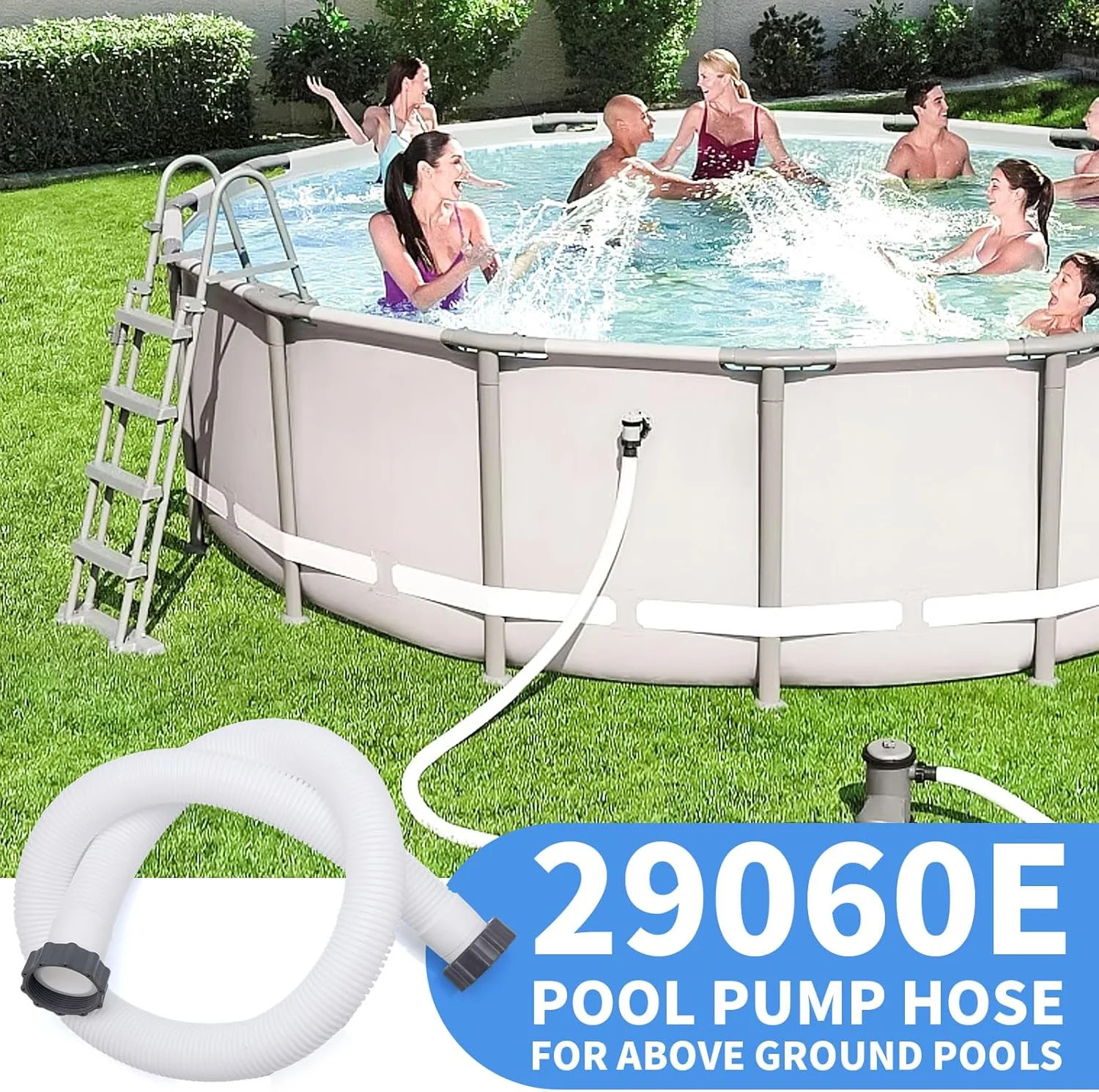 1.5″ Pool Hose For Intex Filter Pump,1.5 Inch Pool Hoses For Above Ground Pools,