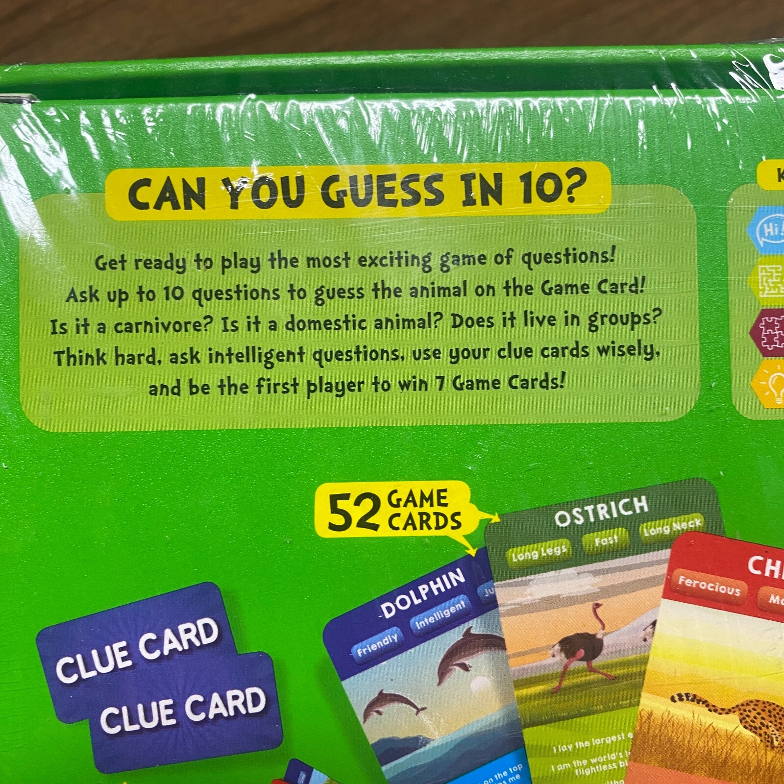 Skillmatics Guess in 10 Animal Planet Educational Family Card Game 2017