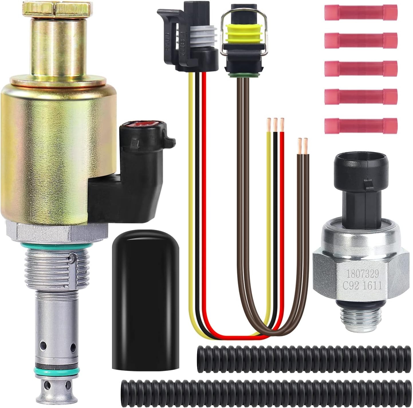7.3 Powerstroke IPR Valve & ICP Sensor with Pigtail for Ford Super Duty