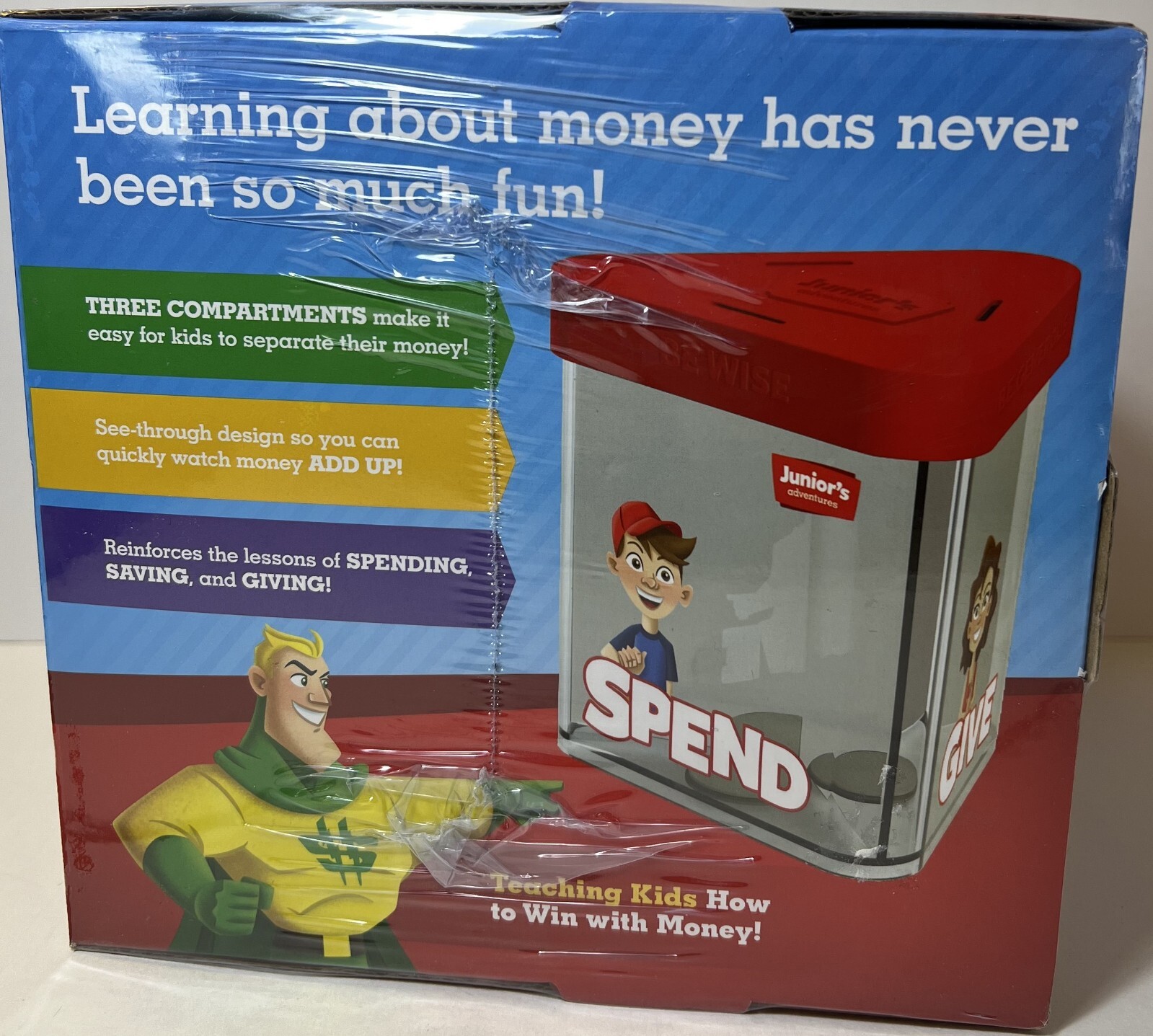 Dave Ramsey: Junior’s Adventures Smart Saver Bank Brand NEW Sealed