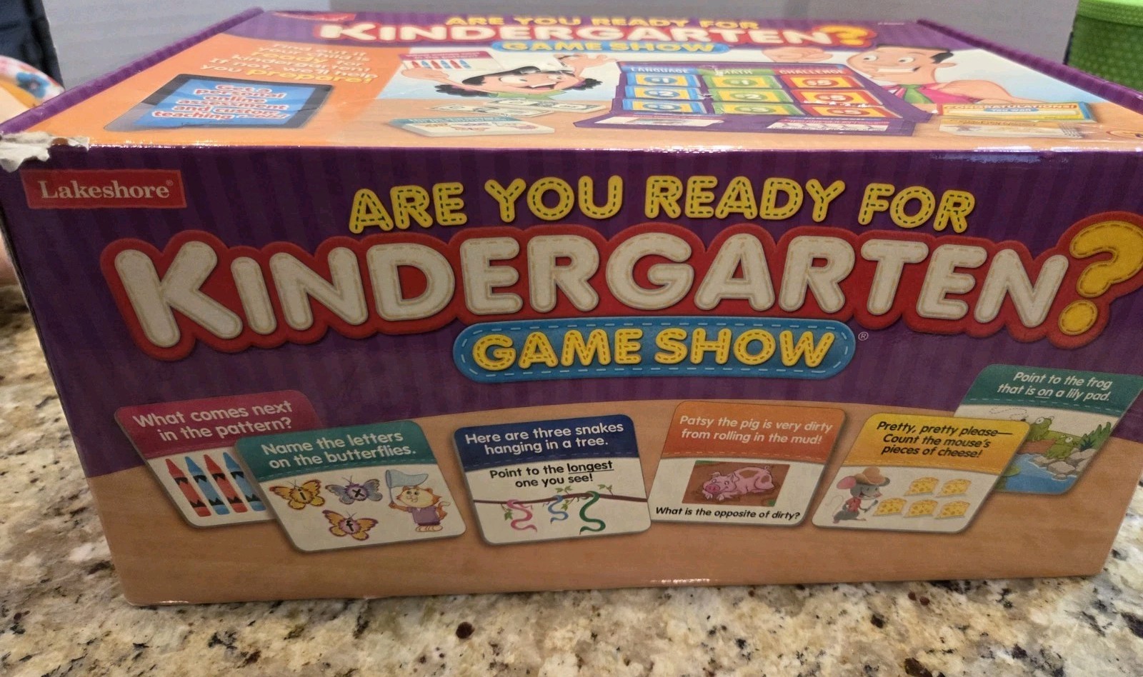 Lakeshore Learning Are You Ready for Kindergarten Game Show AA880 Ages 4+ School
