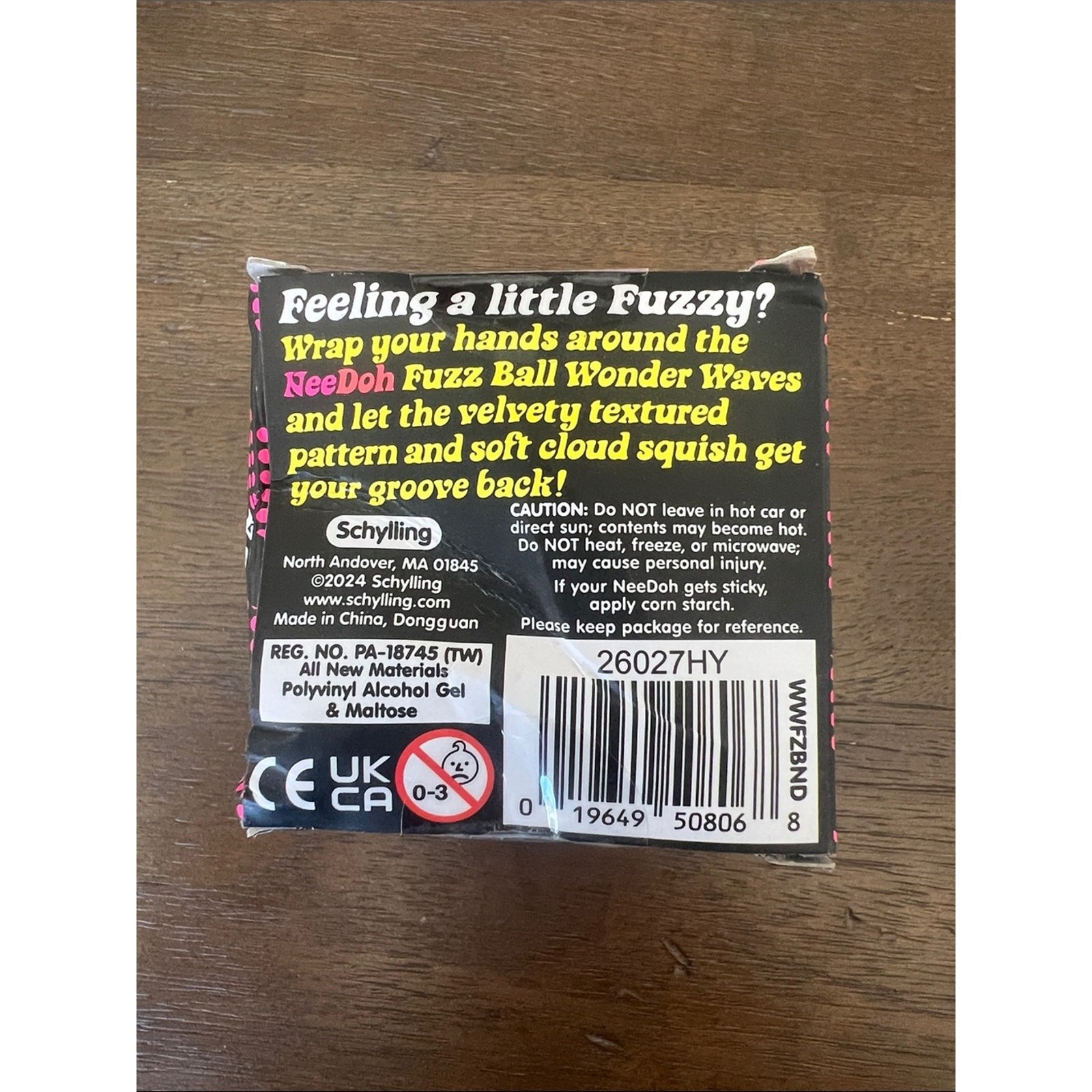 NeeDoh Fuzz Ball Wonder Waves – Pink – Sealed in Box :)!