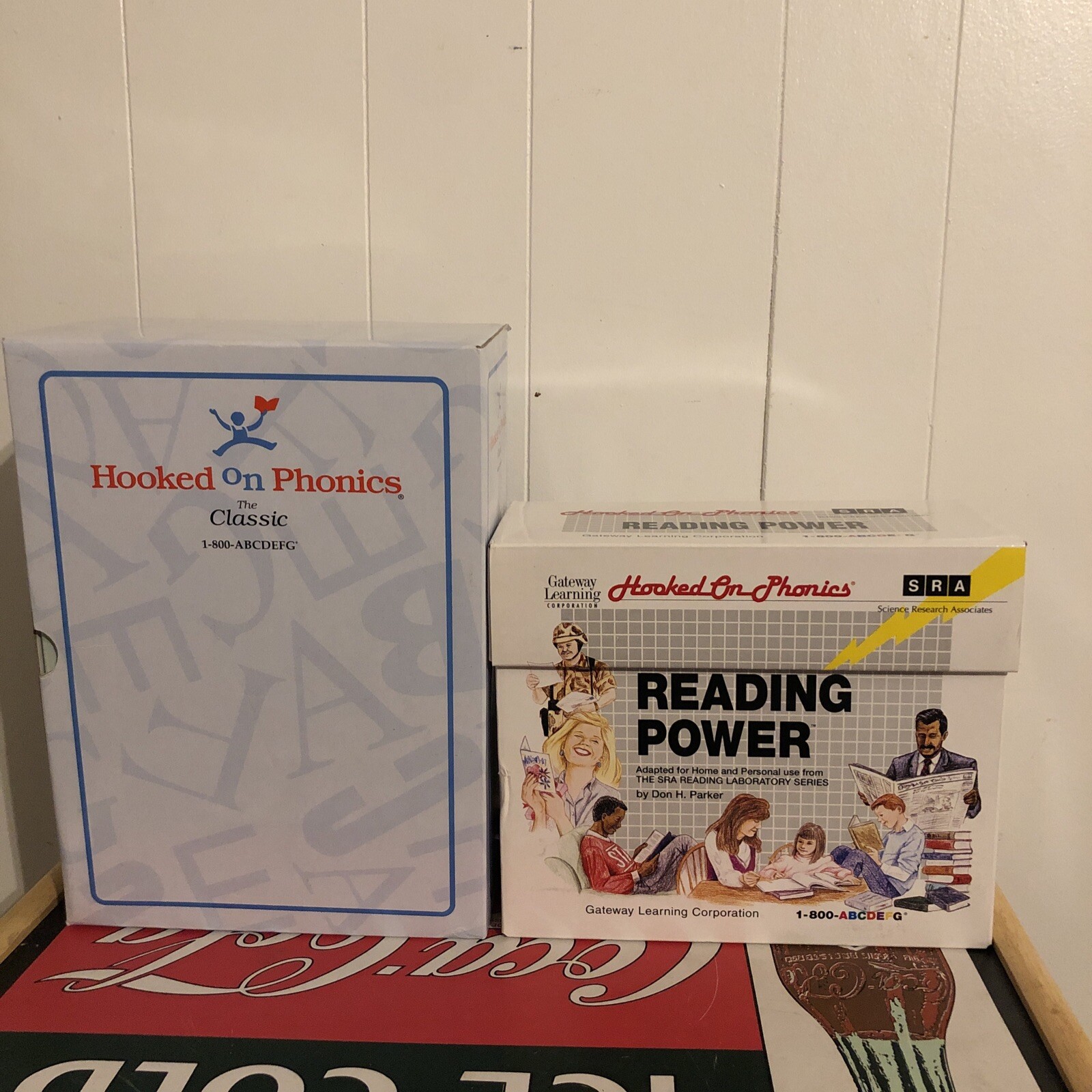 Hooked On Phonics Classic & Reading Power MINT Cassettes Cards Workbooks