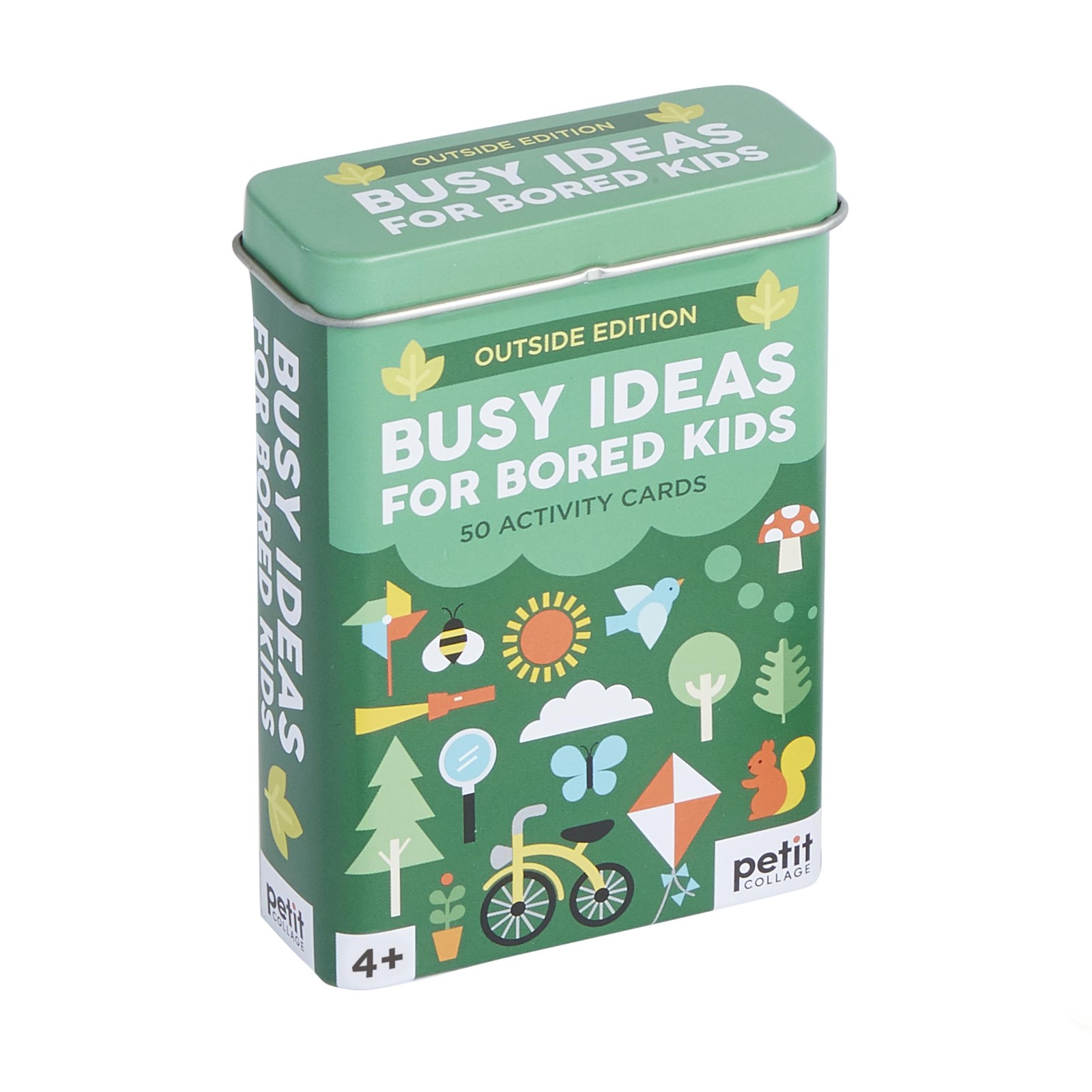 Kids Outdoor Activity Cards A6 Multicoloured 50 Fun Ideas Travel Tin