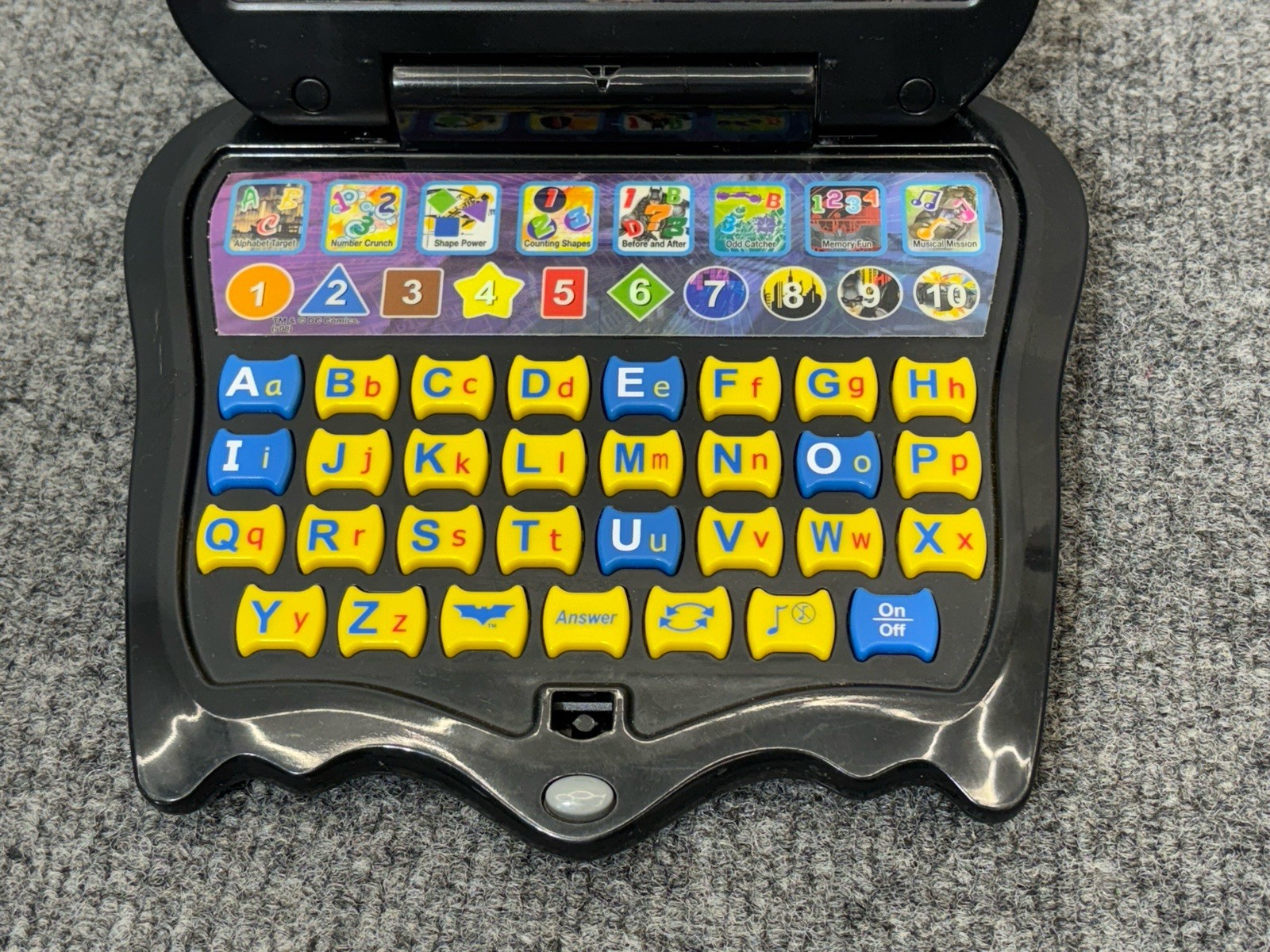 Oregon Scientific Batman Dark Knight Computer Educational Laptop Works