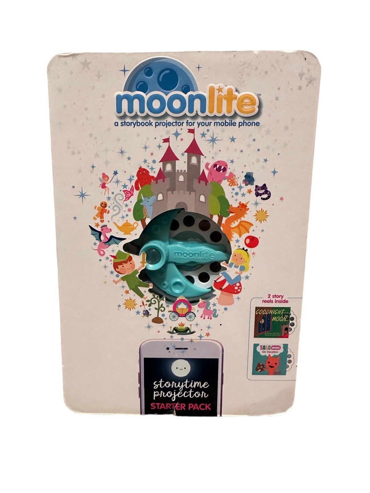 Moonlite Storybook Movie Projector Starter Pack Goodnight Moon & Sago Mini Reels