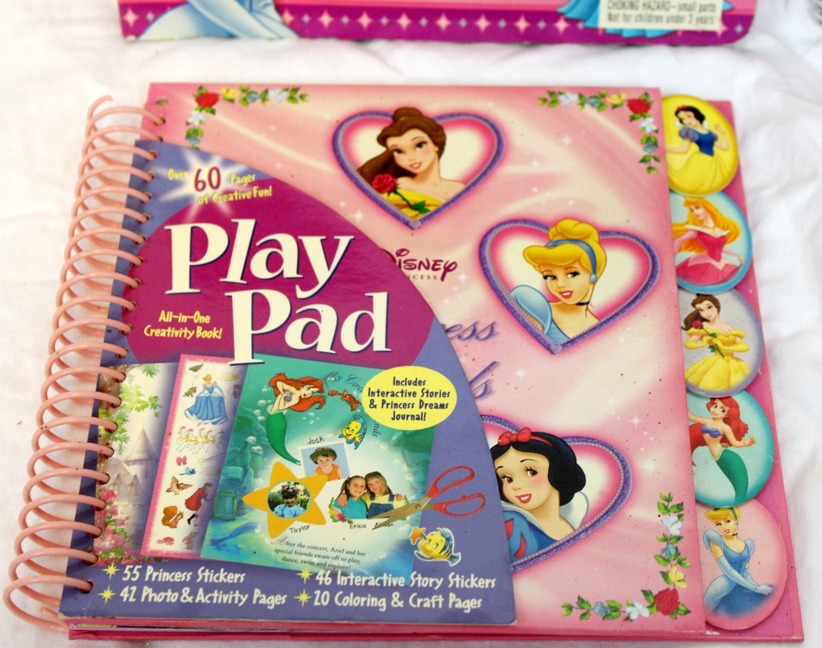 Disney Princess Activity Set Learn Write Color Wonder Crayons Play Pad Stickers