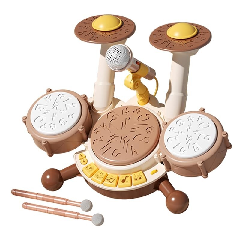 Drum Set for Toddlers, Kids Musical Instruments, Toys for Boy Girls Birthday…