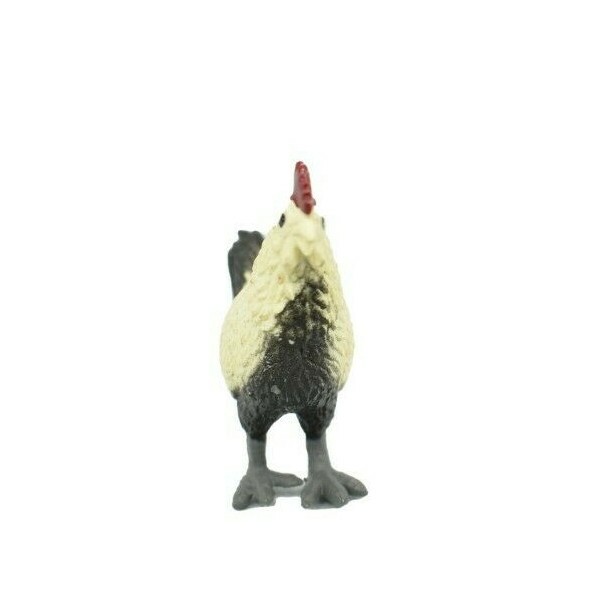 Chicken, Rooster Realistic Toy Model Plastic Barn Farm Animal, 2 1/8″ F4255