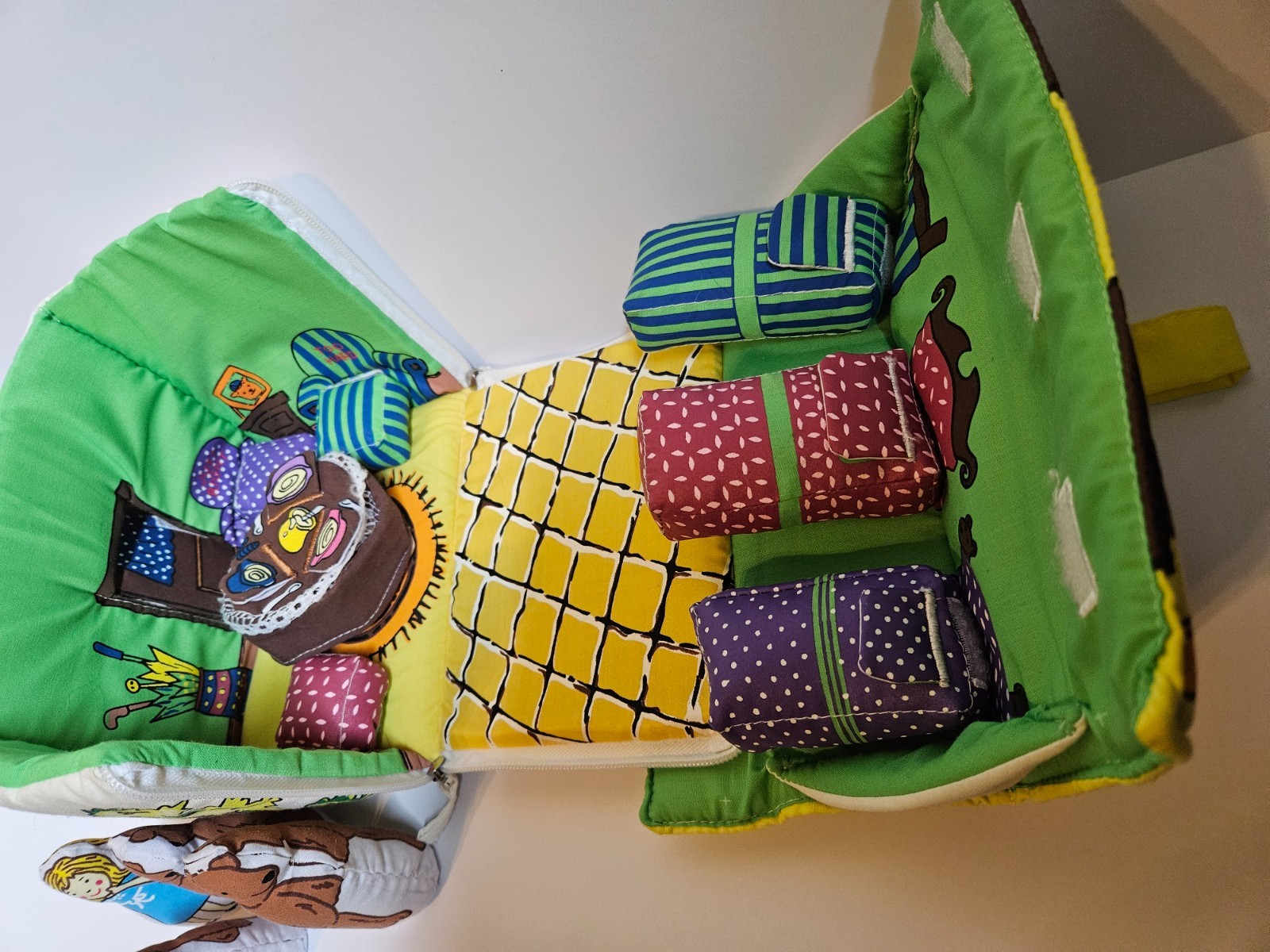 Pockets of Learning Goldelocks and the Three Bears and Alphabet Train Set