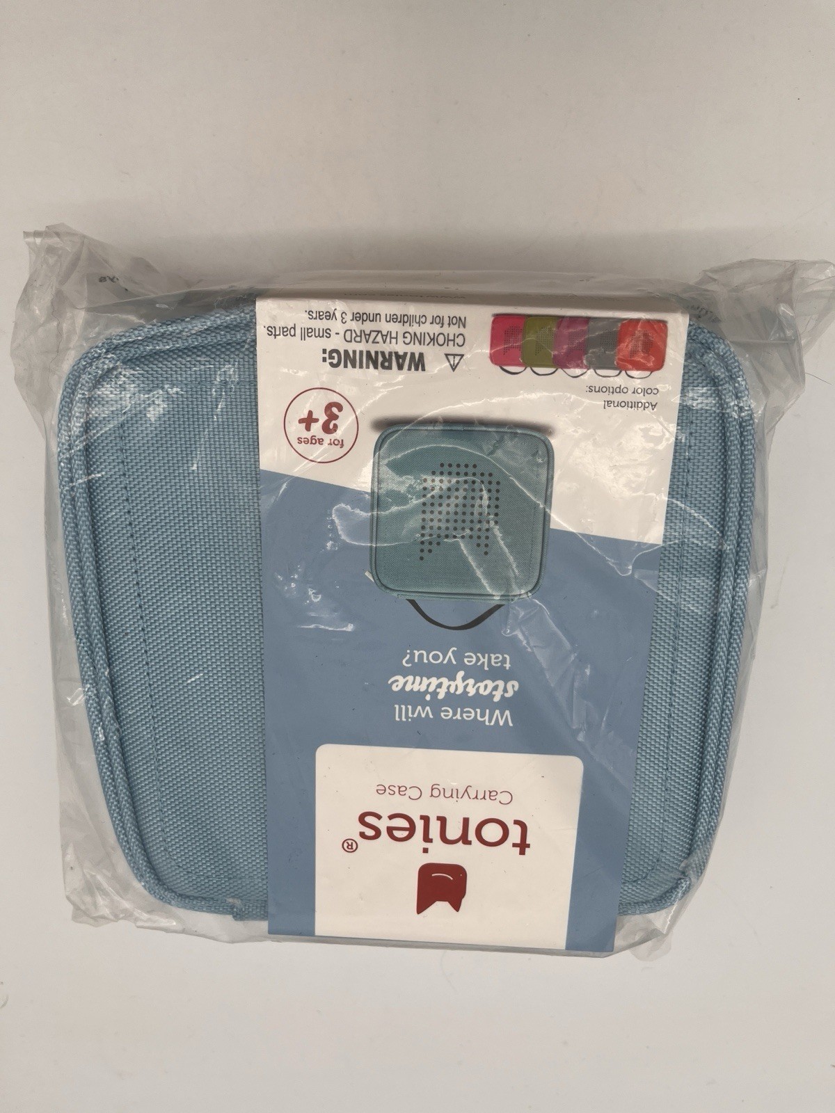 tonies Official Carrying Case Light Blue