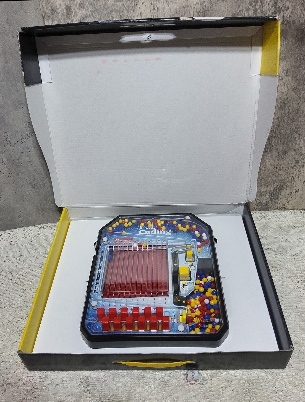 Quercetti Pallino Coding STEM Educational Toy Mosaic Game Computational Thinking