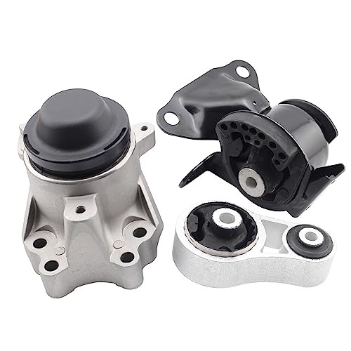 Set of 3 Engine Motor & Transmission Mount Compatible with 2010-2012 Mazda CX-9
