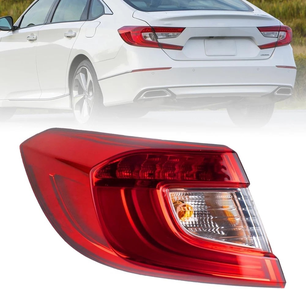 18-21 Honda Accord LED Tail Light Inner Left Driver Side 34155TVAA01 HO2802119
