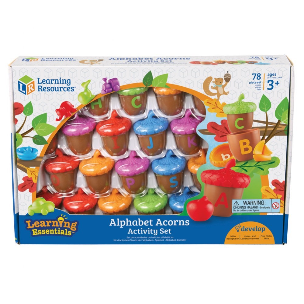 Learning Resources Alphabet Acorns Activity Set