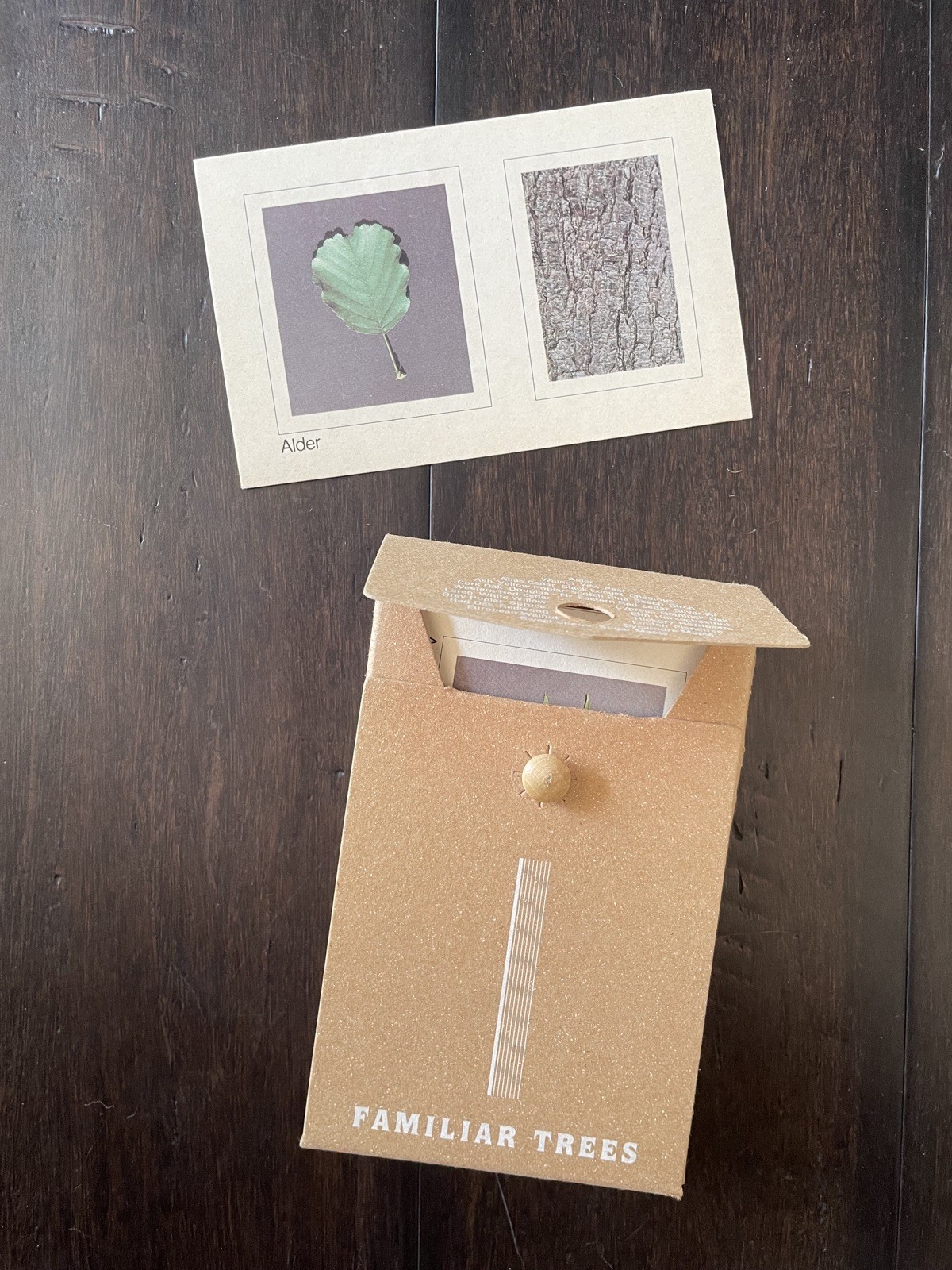 ‘Familiar Trees’ Card Set French SCULPTURES-JEUX Paris. Bernard Vuarnesson 1996
