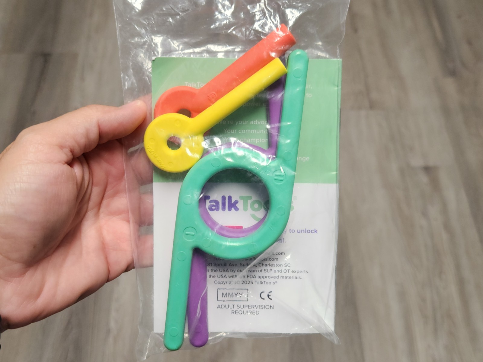 TalkTools Bite Tube Set Promotes Speech Clarity, Chewing Skills, TMJ Stimulation