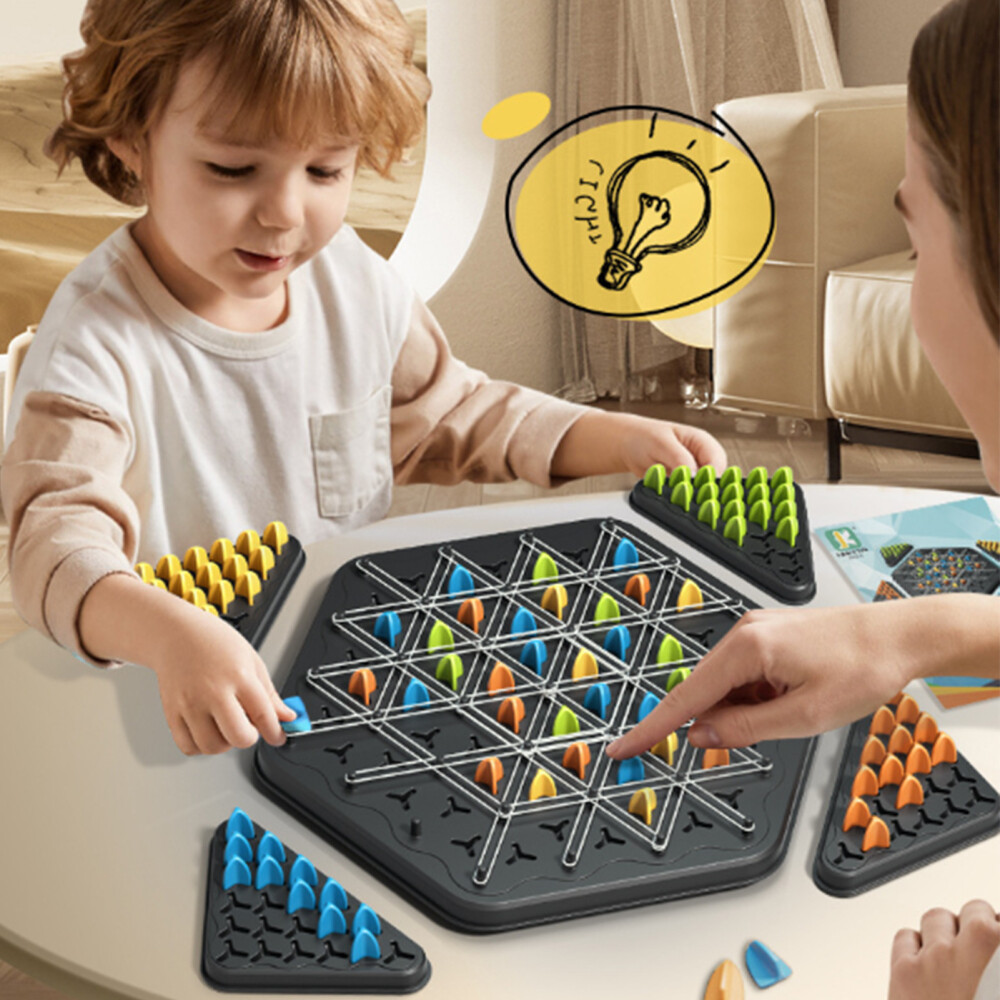 Territory Capture Family Game Educational Board Chess Game for 2 to 4 Players