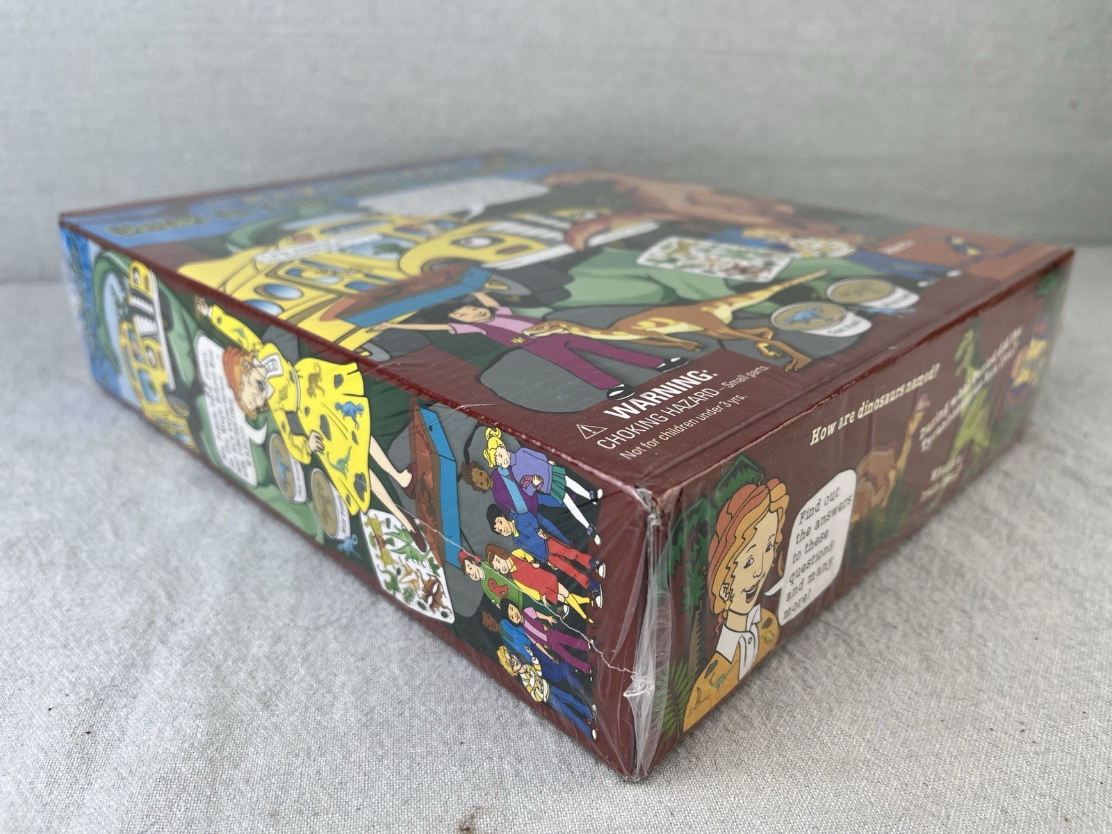 The Magic School Bus Back In Time With The Dinosaurs The Young Scientists Club