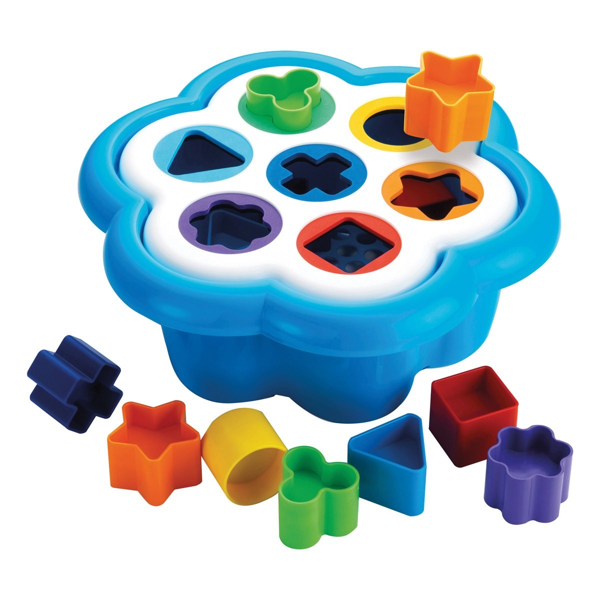 Quercetti Daisy Shape Sorter – 16 Pieces