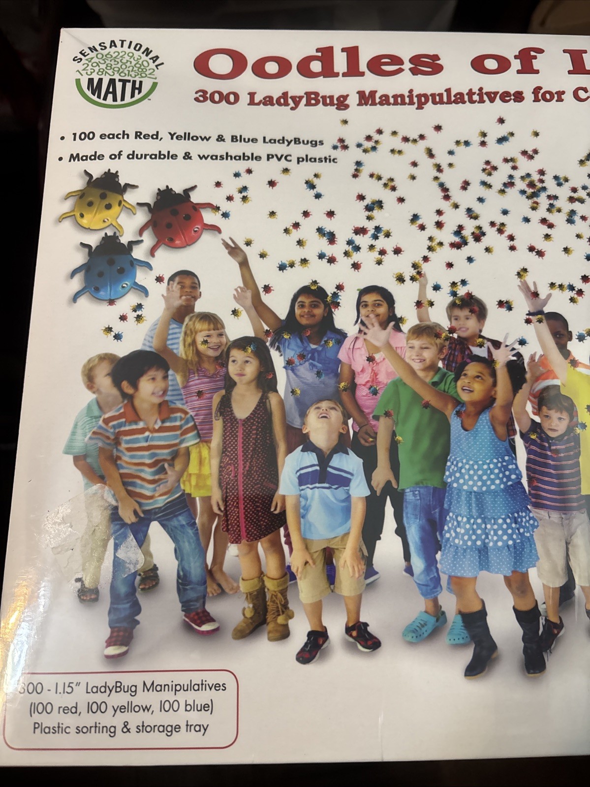 Essential Learning Products Oodles Of Ladybugs 300 Pieces (New In Plastic)