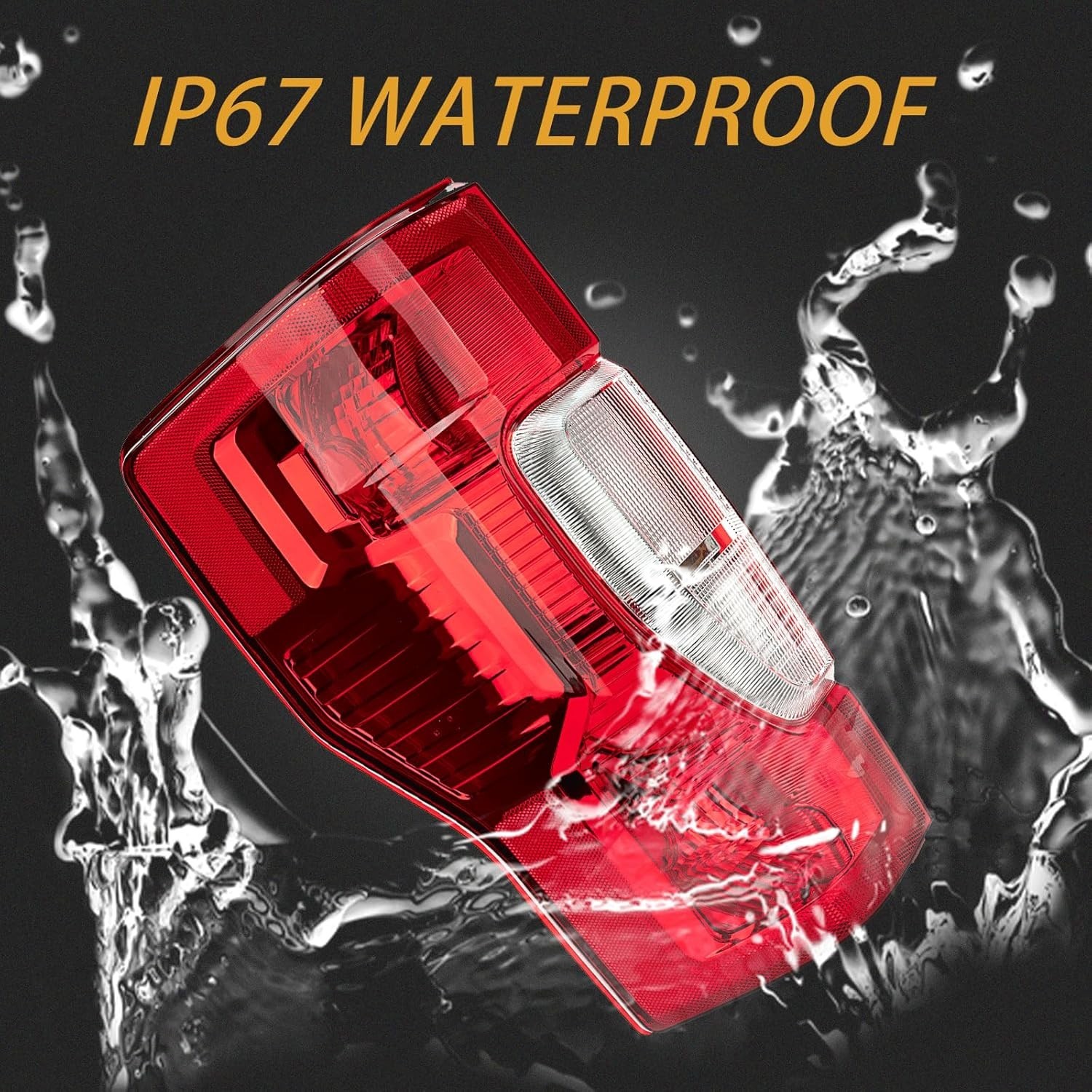 Left Driver Side Rear Tail Light Assembly Compatible With 2020-2022 Ford F250…