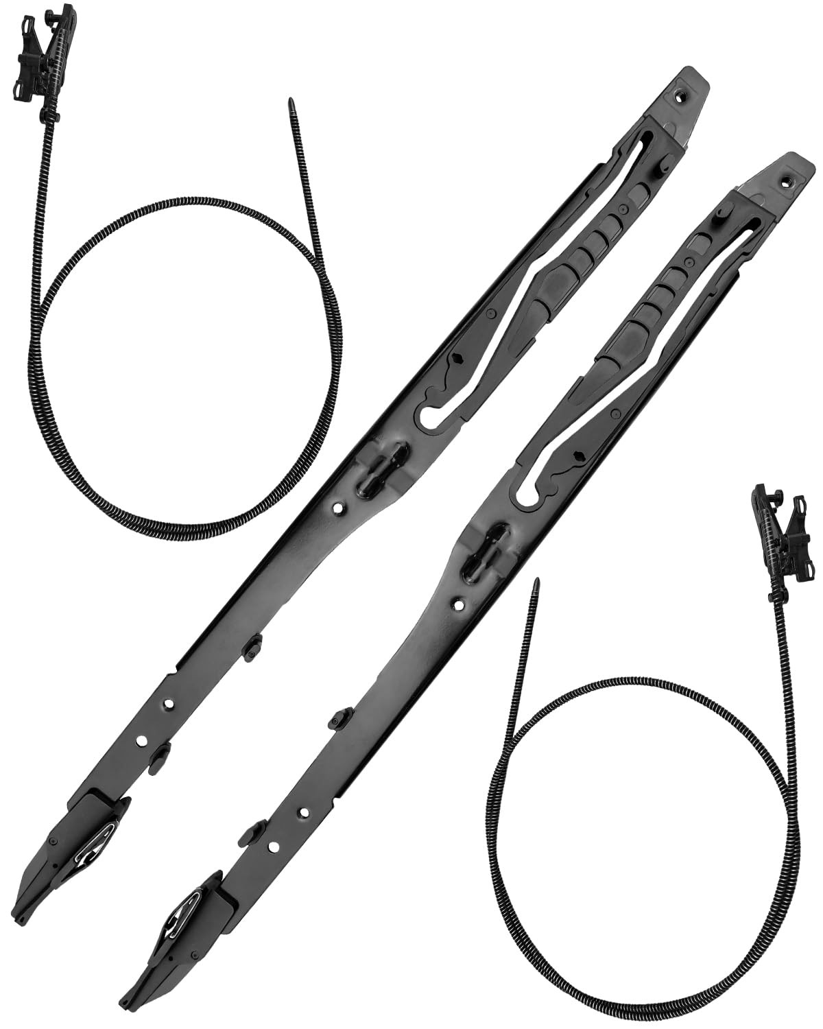 FL3Z16502C22 Sunroof Glass Cables & Track Assembly Repair Kit Fit for Ford F150