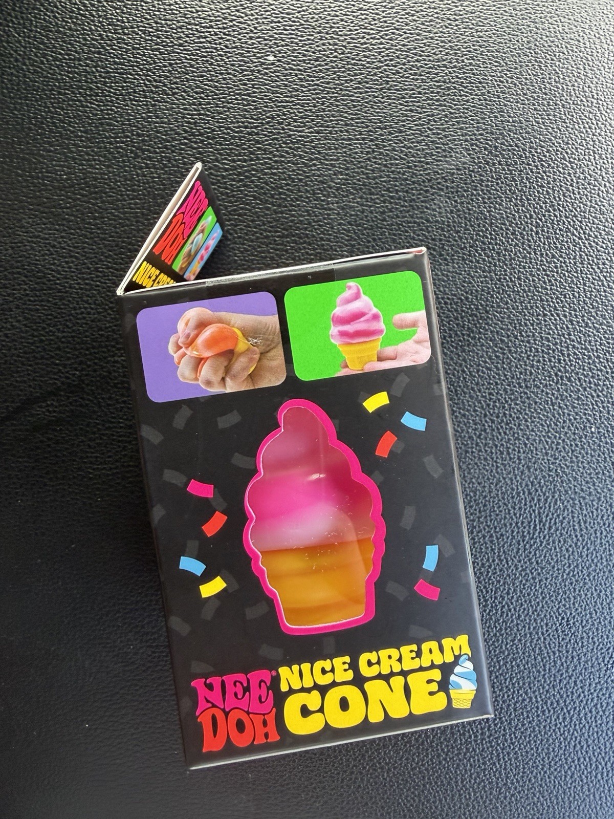 Pink Needoh Nice Cream Cone New in Box Ice Cream Squish toy