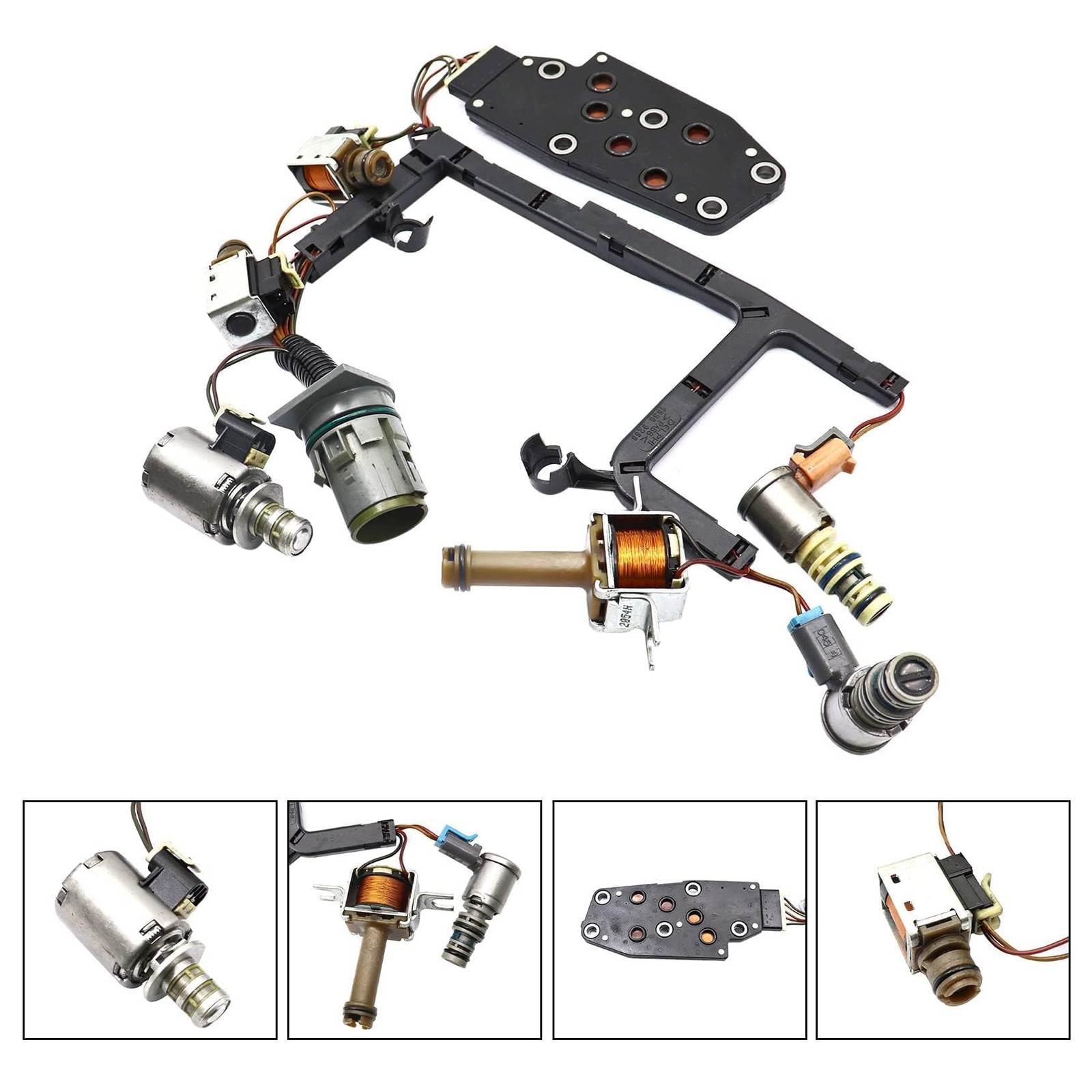 FZJDSD 4L60E 4L65E Transmission Master Solenoid Kit Compatible with Chevy…