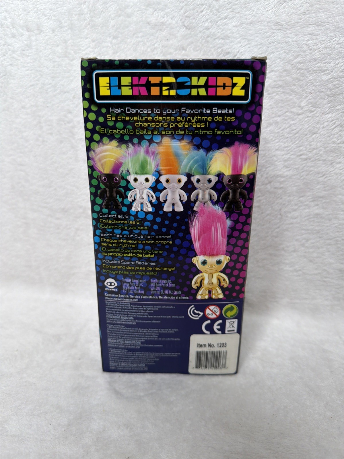 WowWee ElectroKidz Dancing Troll Toy, Gold Gloss 2013