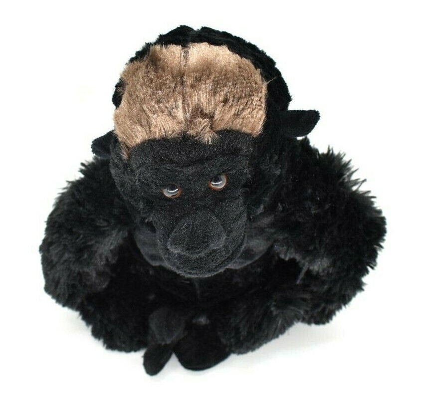 Gorilla, Silverback, Stuffed Animal Toy, Educational, Plush Realistic 12″ F906