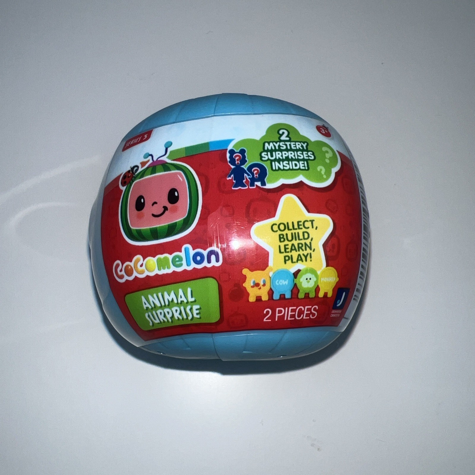 CoComelon Animal Surprise Series 1 Mystery Ball –2 Surprise Animals Inside – NEW