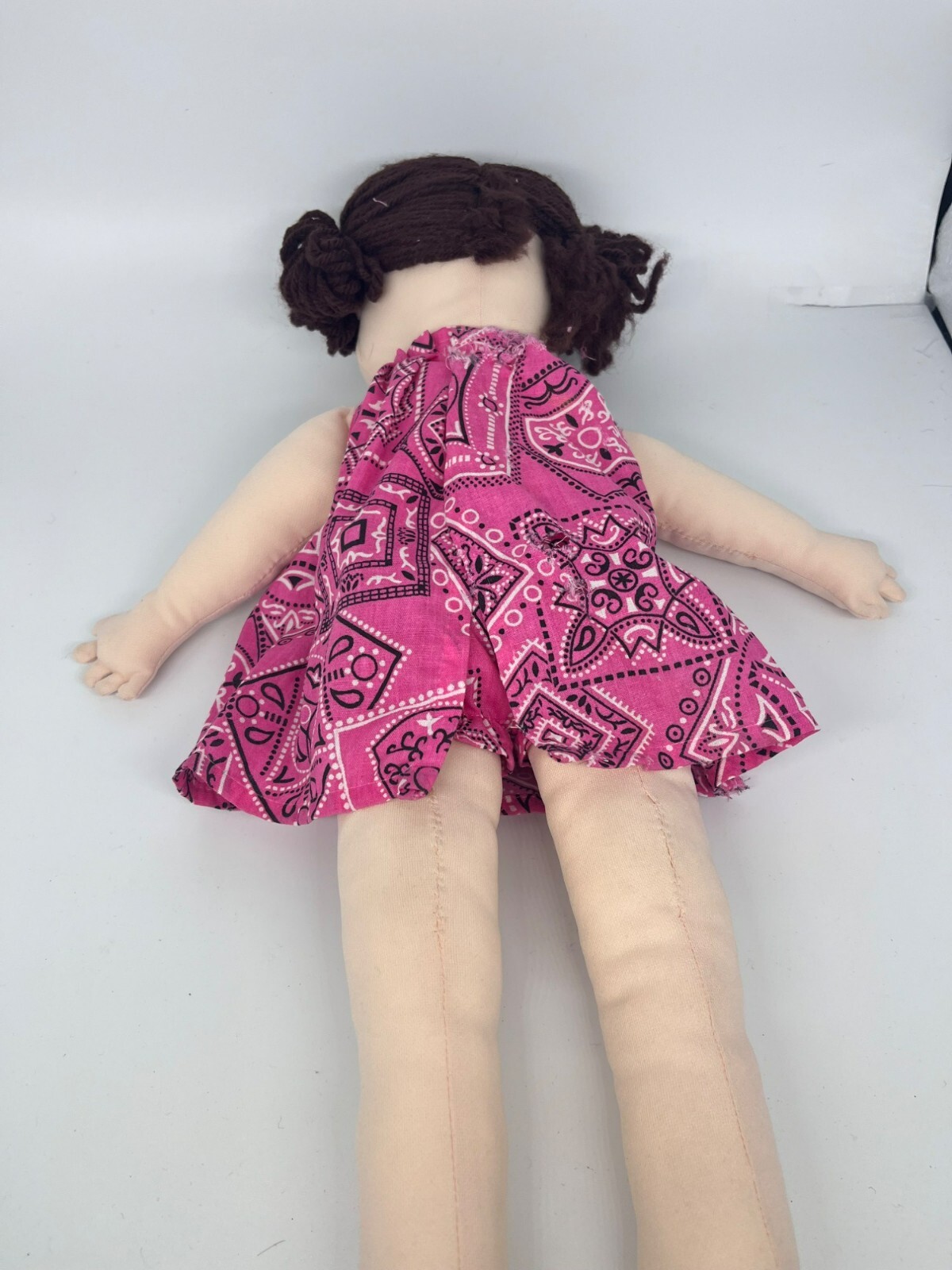 Vintage Teach A Bodies Anatomically Correct Plush Dolls 3pc #2839