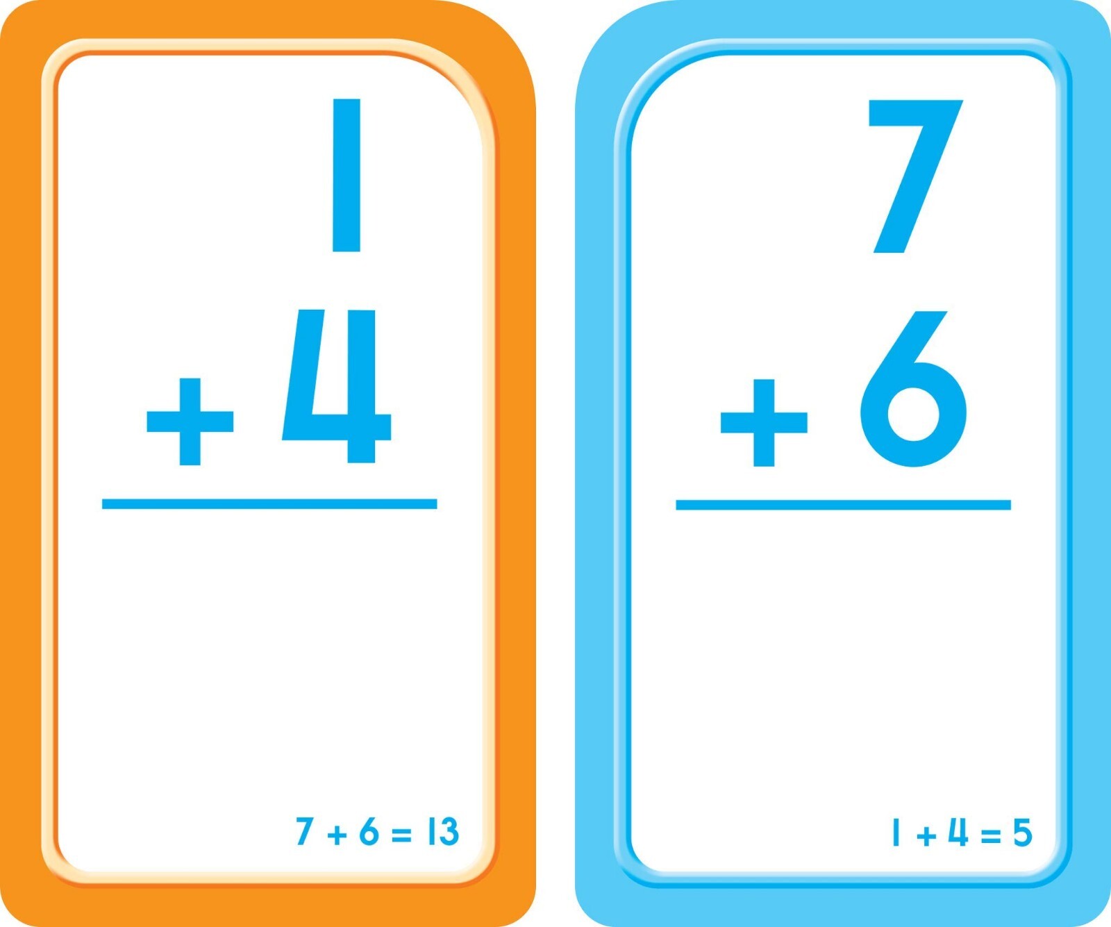 Addition Subtraction Flash Cards for 1st 2nd Grade Math for Kids Learning Basics