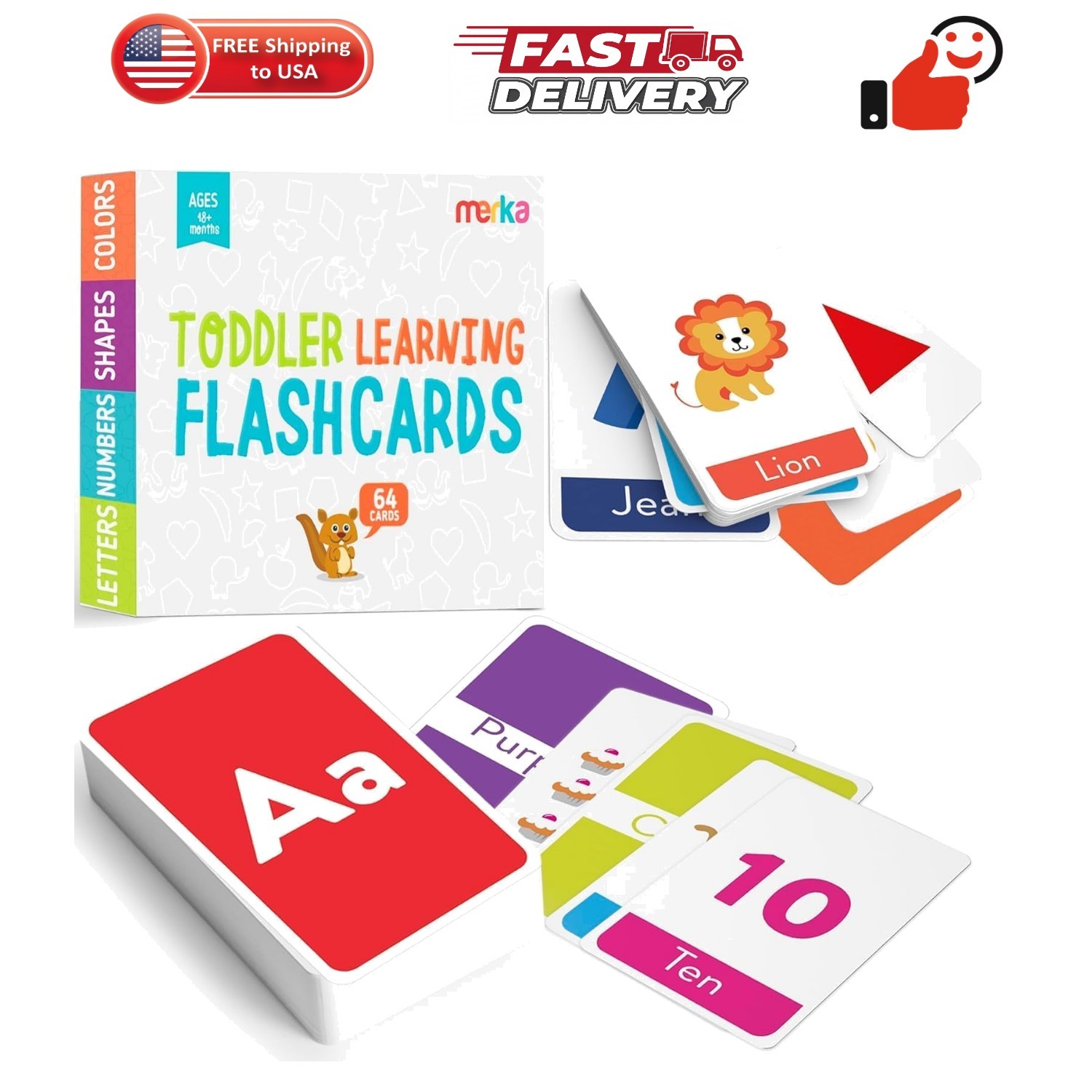 Toddler Flash Cards – Interactive Alphabet Learning with Alphabet Flash Cards…