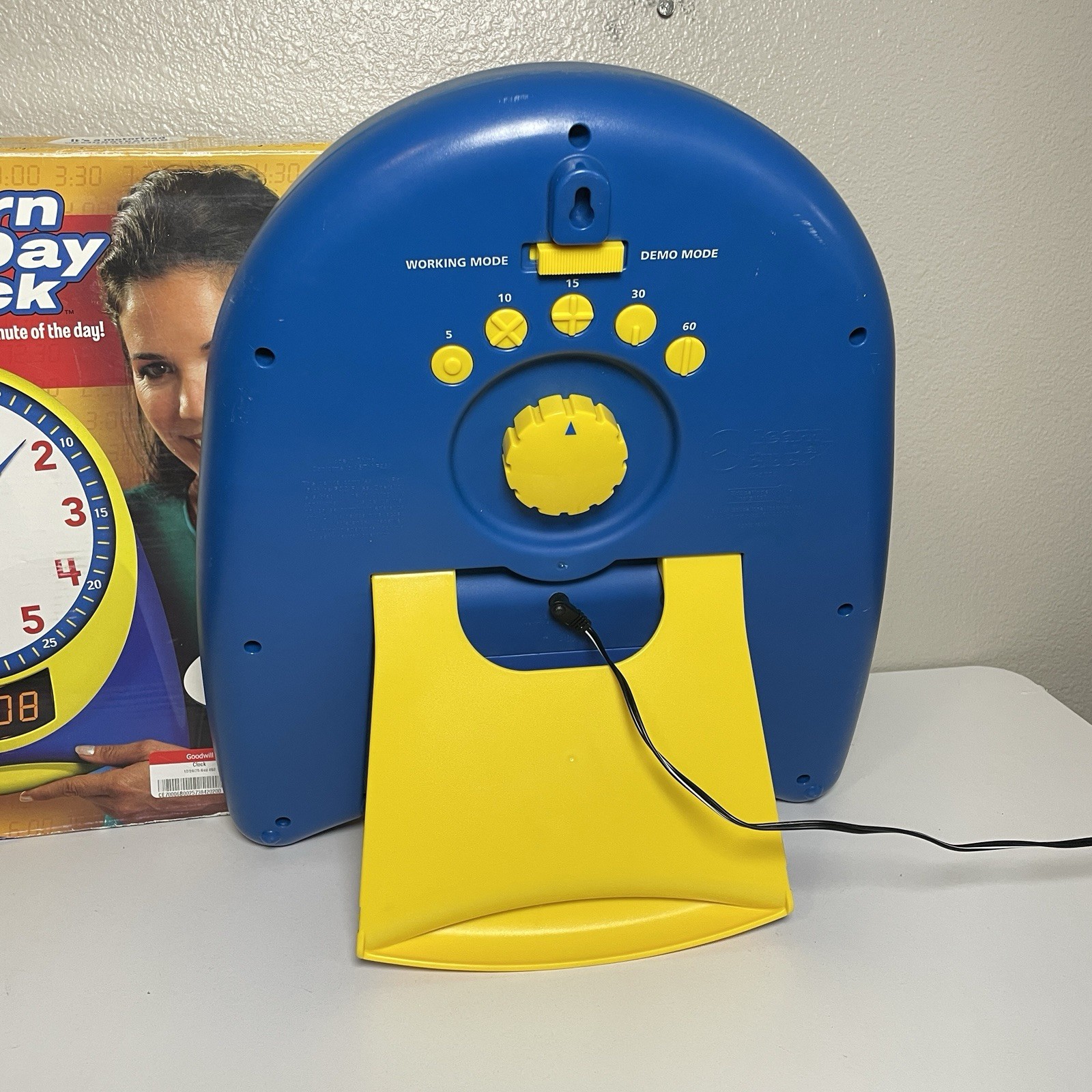 Educational Insights Learn All Day Clock Tested Home School Learn Time EI1725
