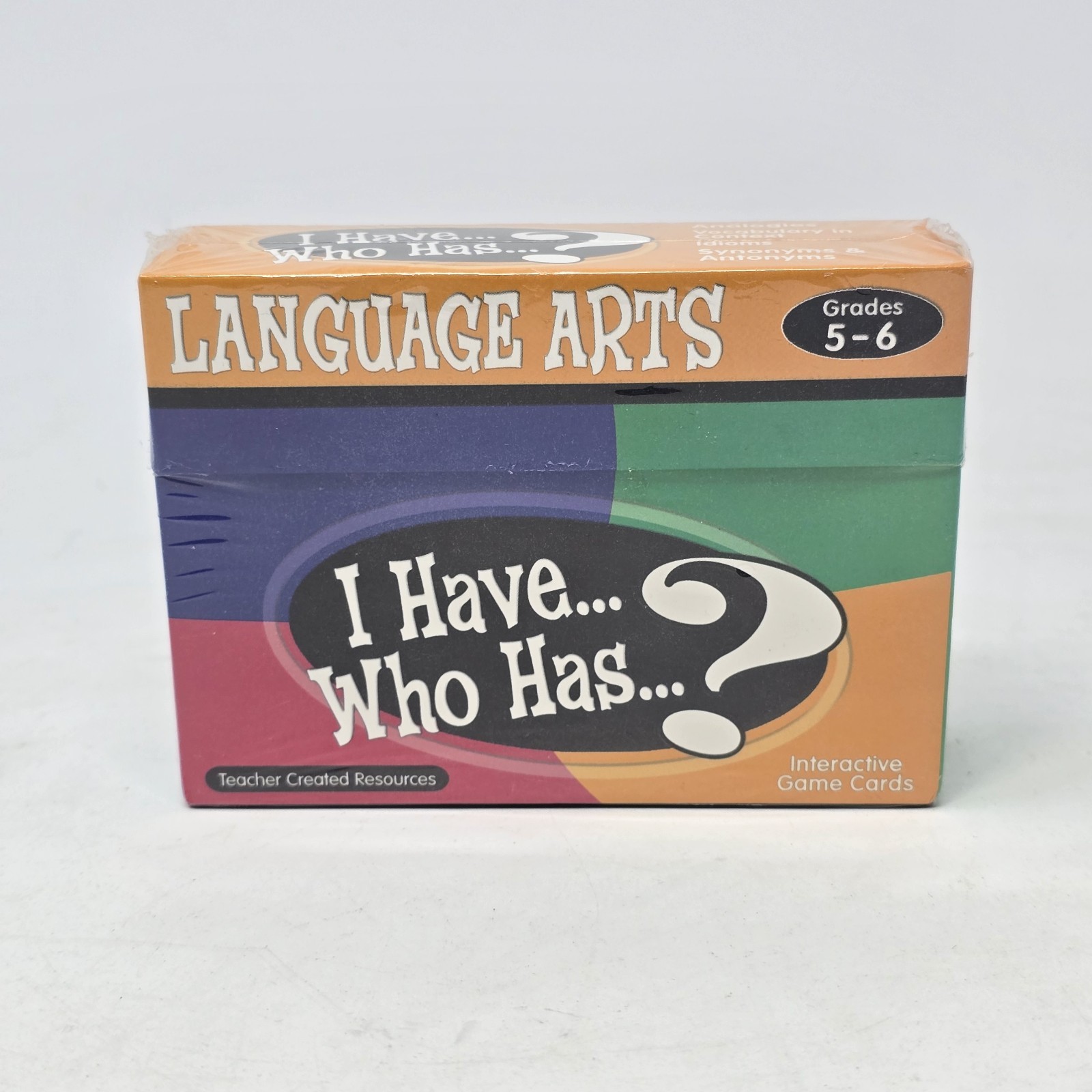 Teacher Created Resources I Have…Who Has? L. Arts Grades 5-6 Interactive New