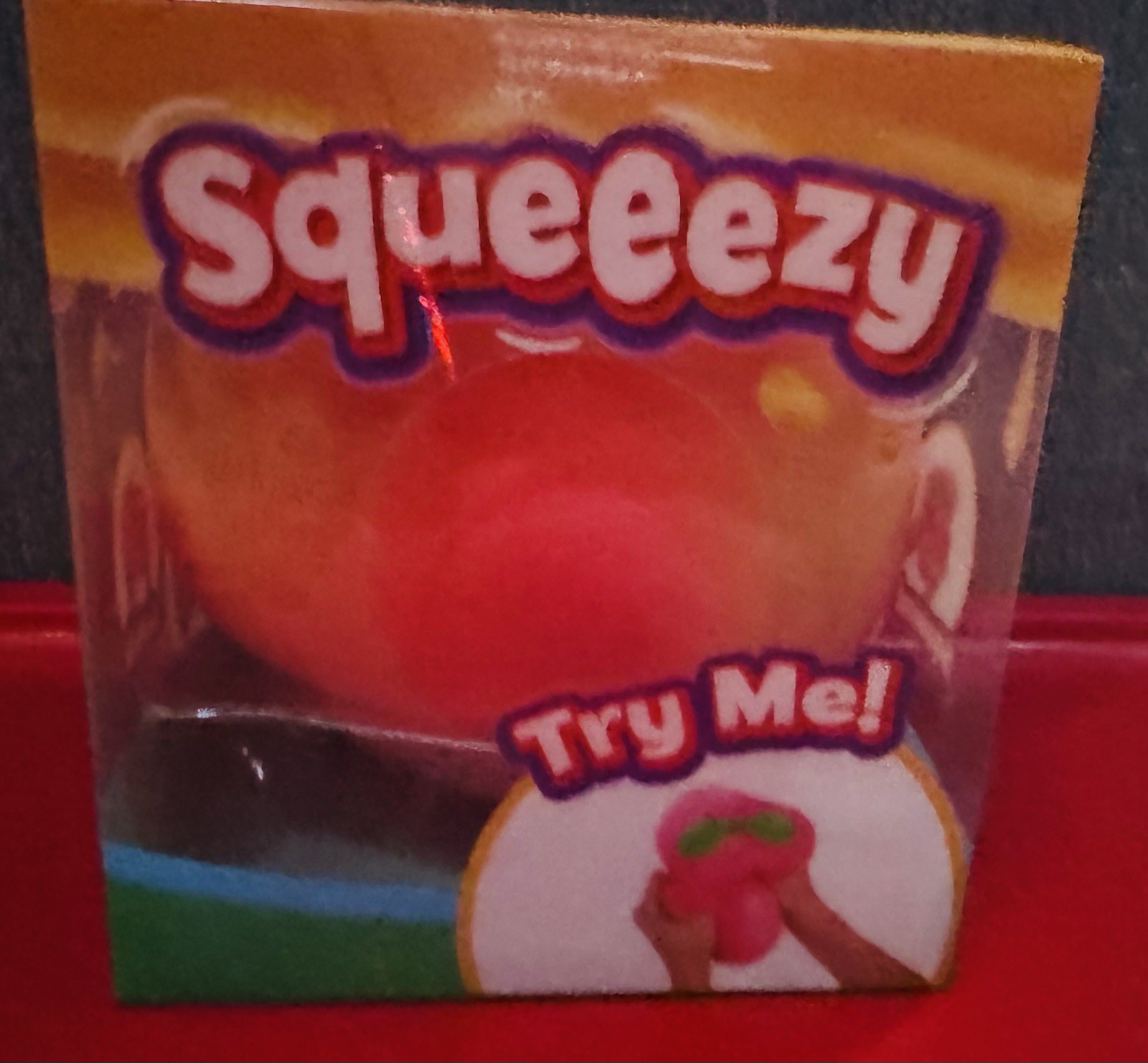 New Sunny Days Large Squeeezy Peach Squishy Toy Stress Relief