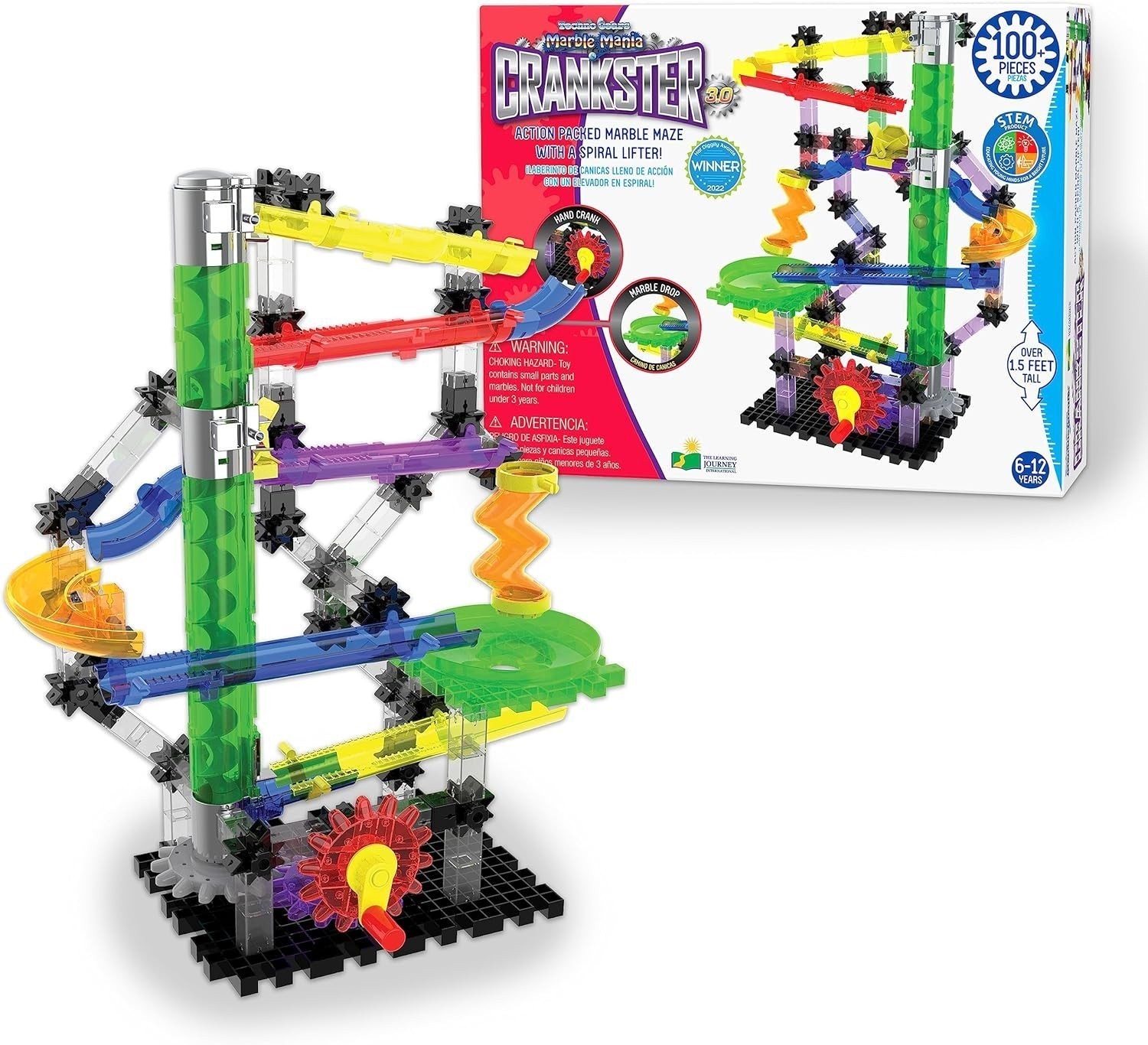 The Learning Journey – Techno Gears – Marble Mania – Crankster 3.0 100+ Pieces