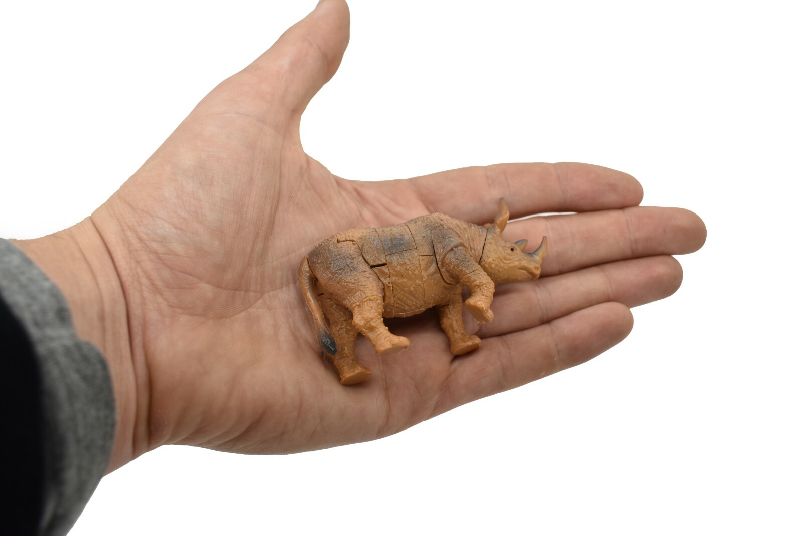Rhino, Rhinoceros 3D Interlocking Puzzle Plastic Replica 3″ – F3029 B331