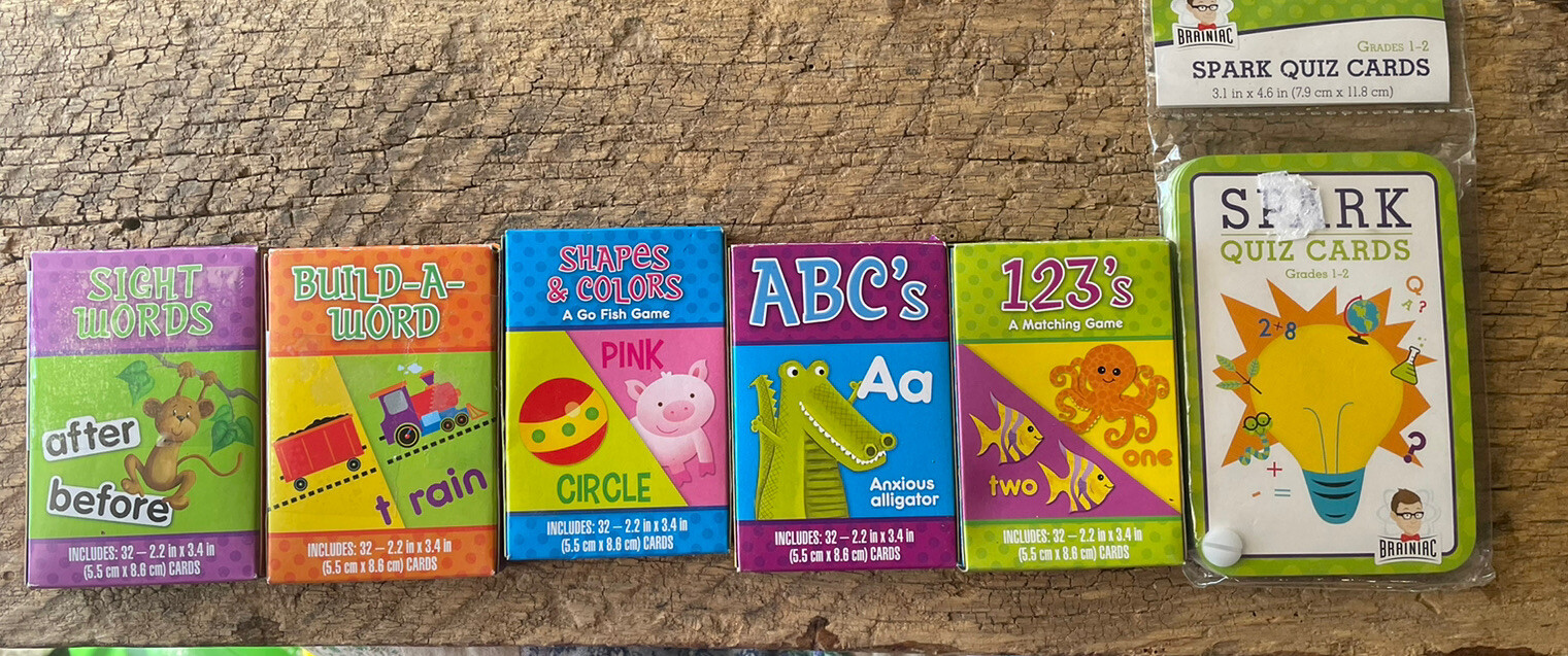 Flash Cards For Kids Toddlers Learning Educational Toys 4+ Year Olds- Phonics