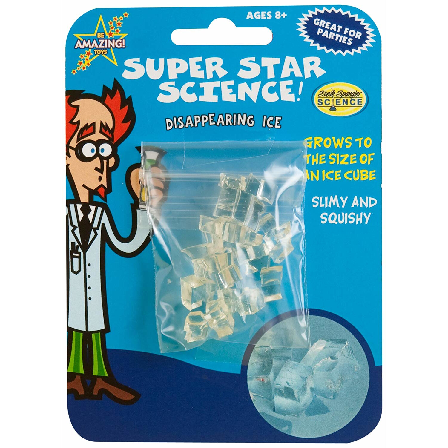 Science Disappearing Magic Trick Grow Ice Cube Slimy Gag Squishy Xmas Stocking