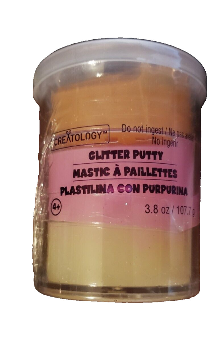 TRIPLE GLITTER PUTTY – NV199 SPARKLY COLOURFUL SLIME TUB CHILDRENS TOY PARTY