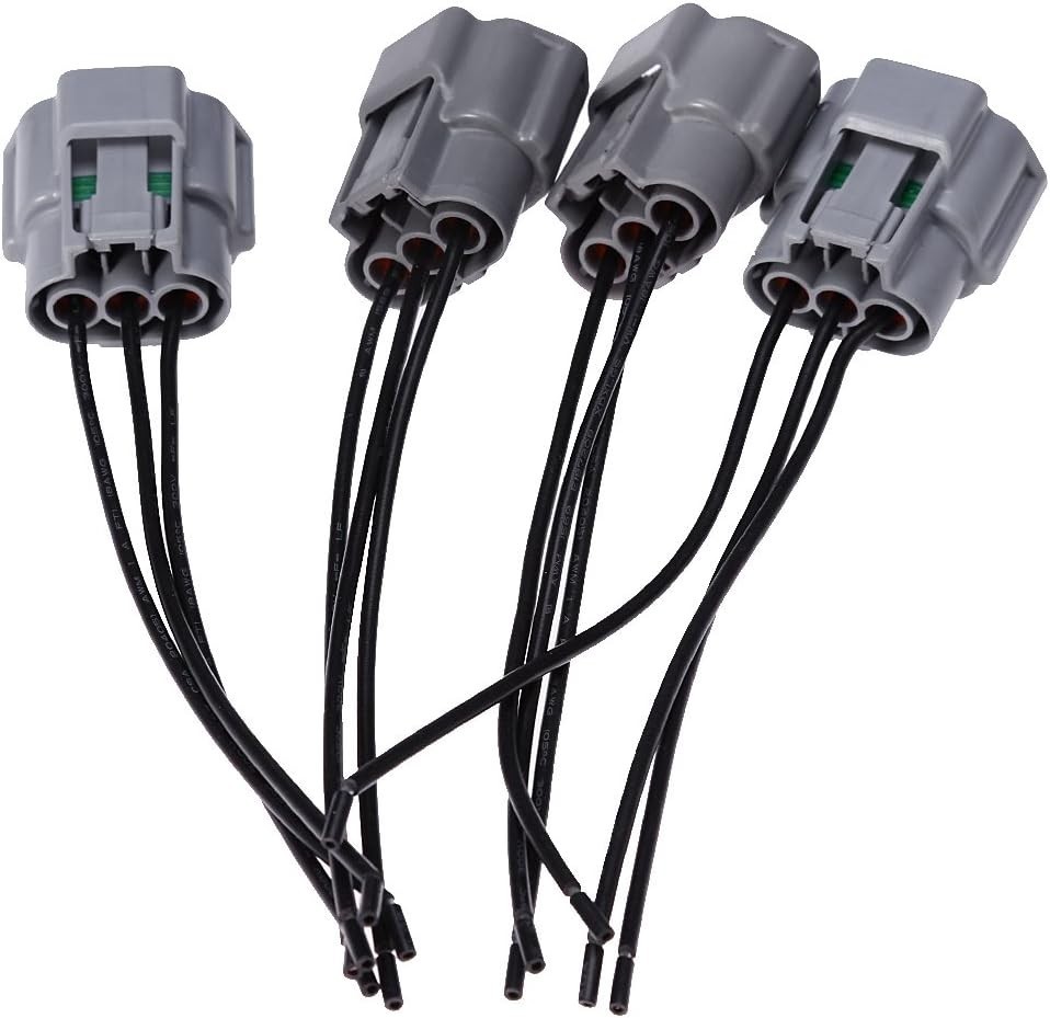 Ignition Coil Connector Plug Wiring Harness Pigtail Replacement for Nissan