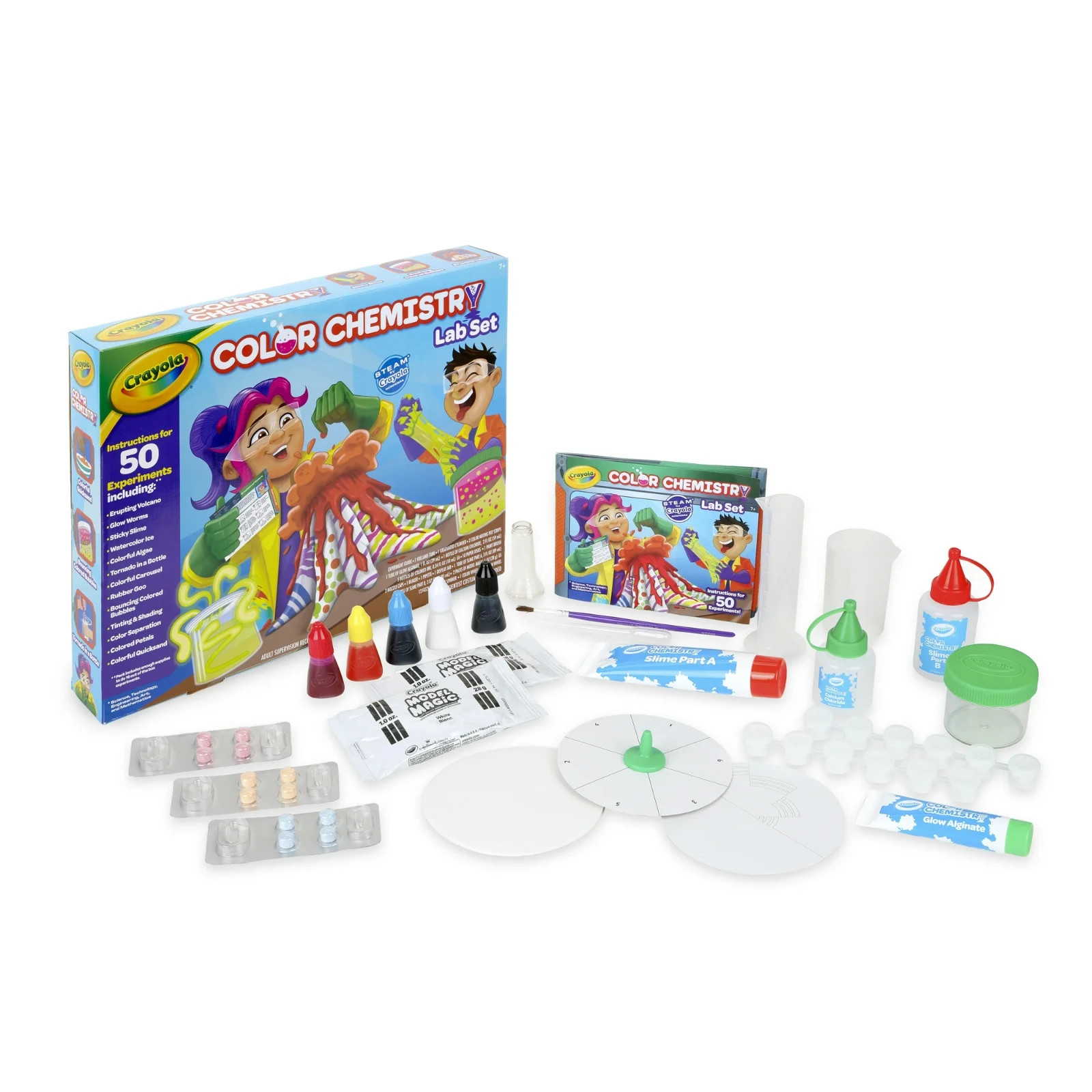 New, Unopened Crayola Color Chemistry Lab Set Instructions 50 Experiments STEM