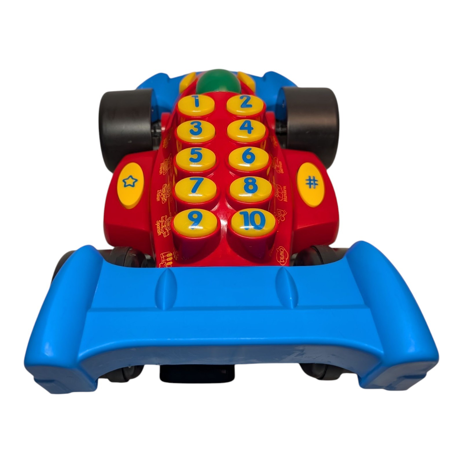 2000 Silverlit Toys 10 Language Numbers Car Sounds & Electronics All Work Great!